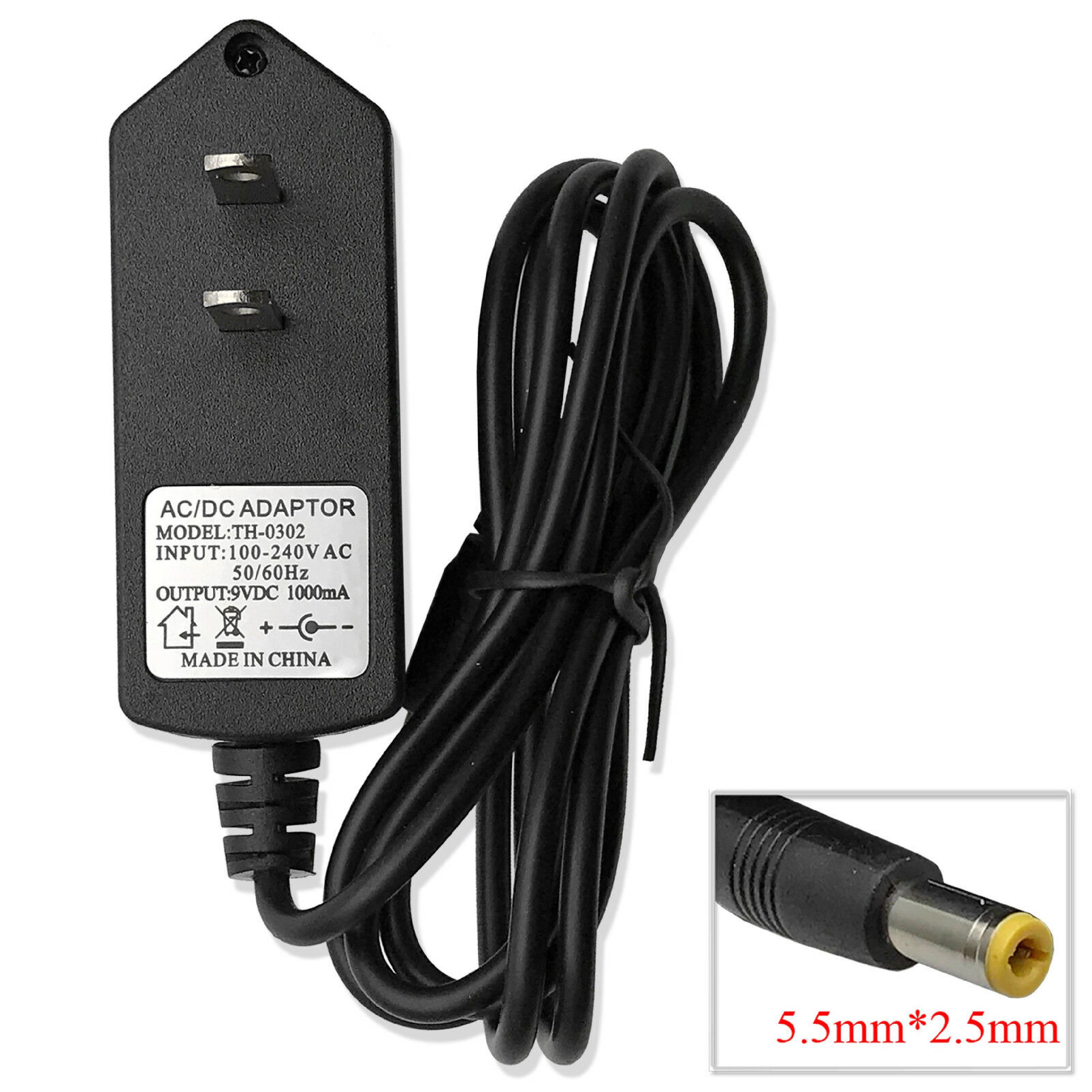 ARCHER 273-1656 CUT WIRES, AC ADAPTER 9V DC 800MA