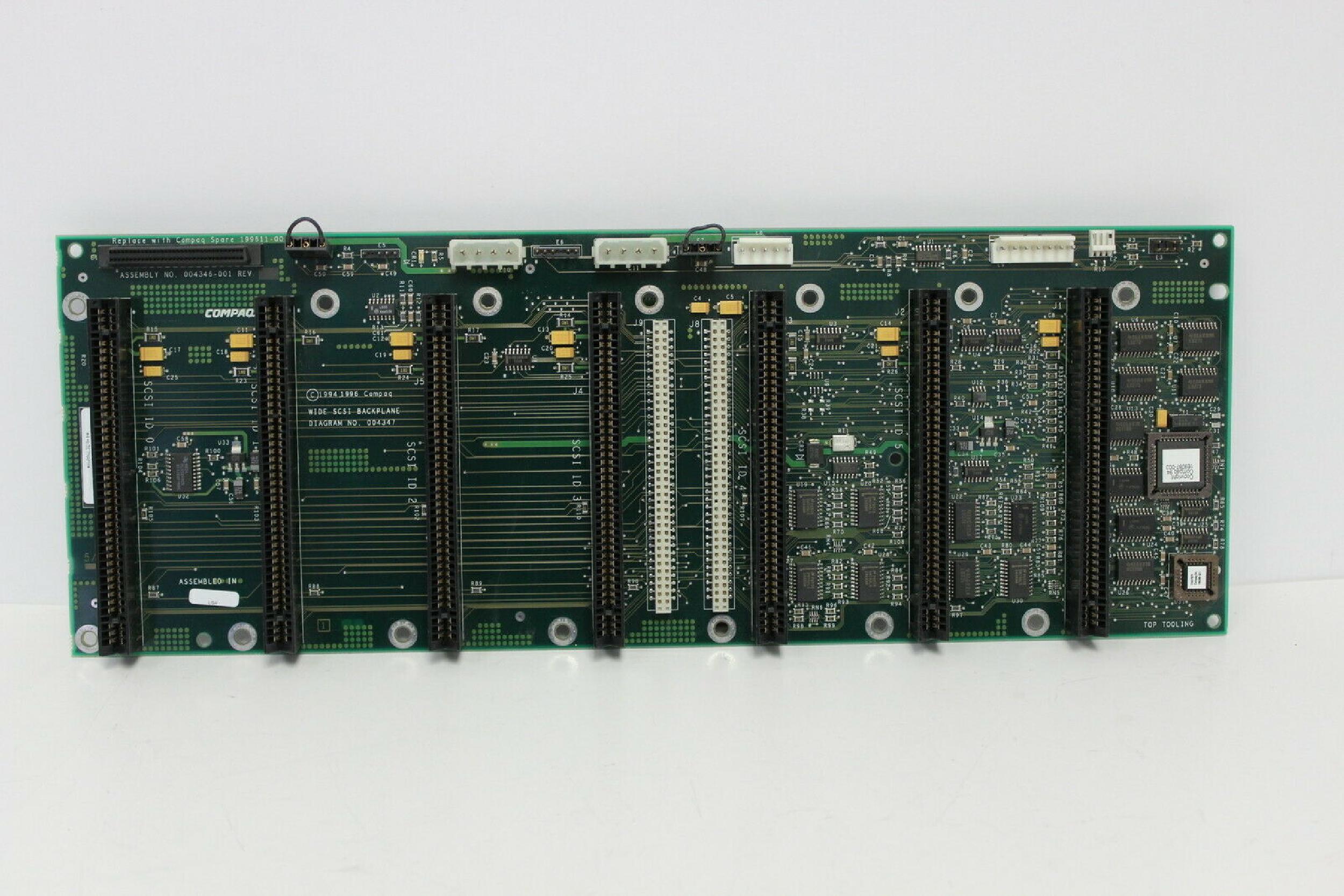 COMPAQ / HEWLETT PACKARD / HP 199611-001 WIDE SCSI BACKPLANE
