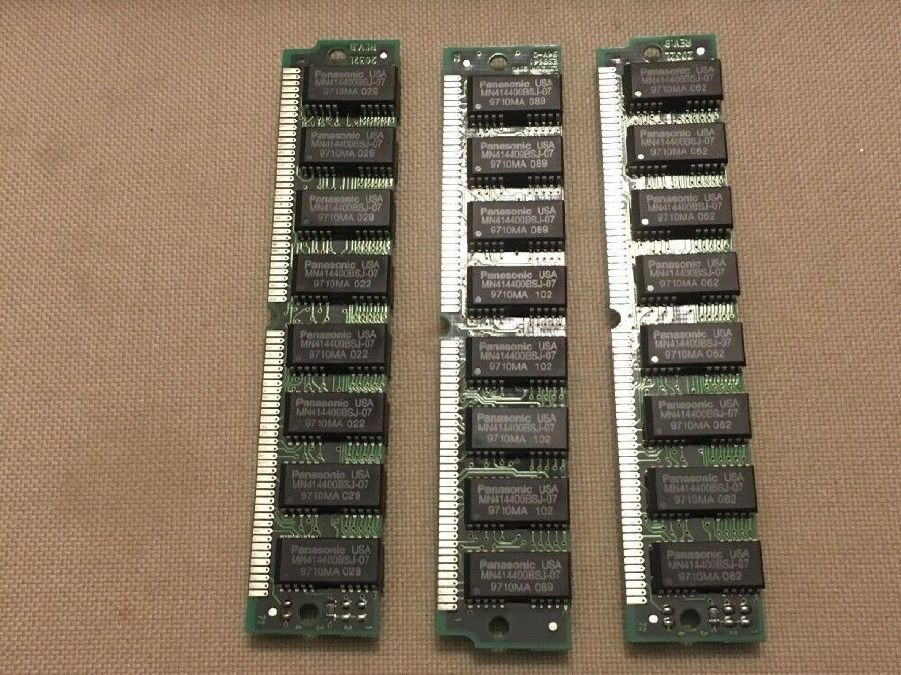 PANASONIC MN414400BSJ-07 RAM MODULE 96045H015