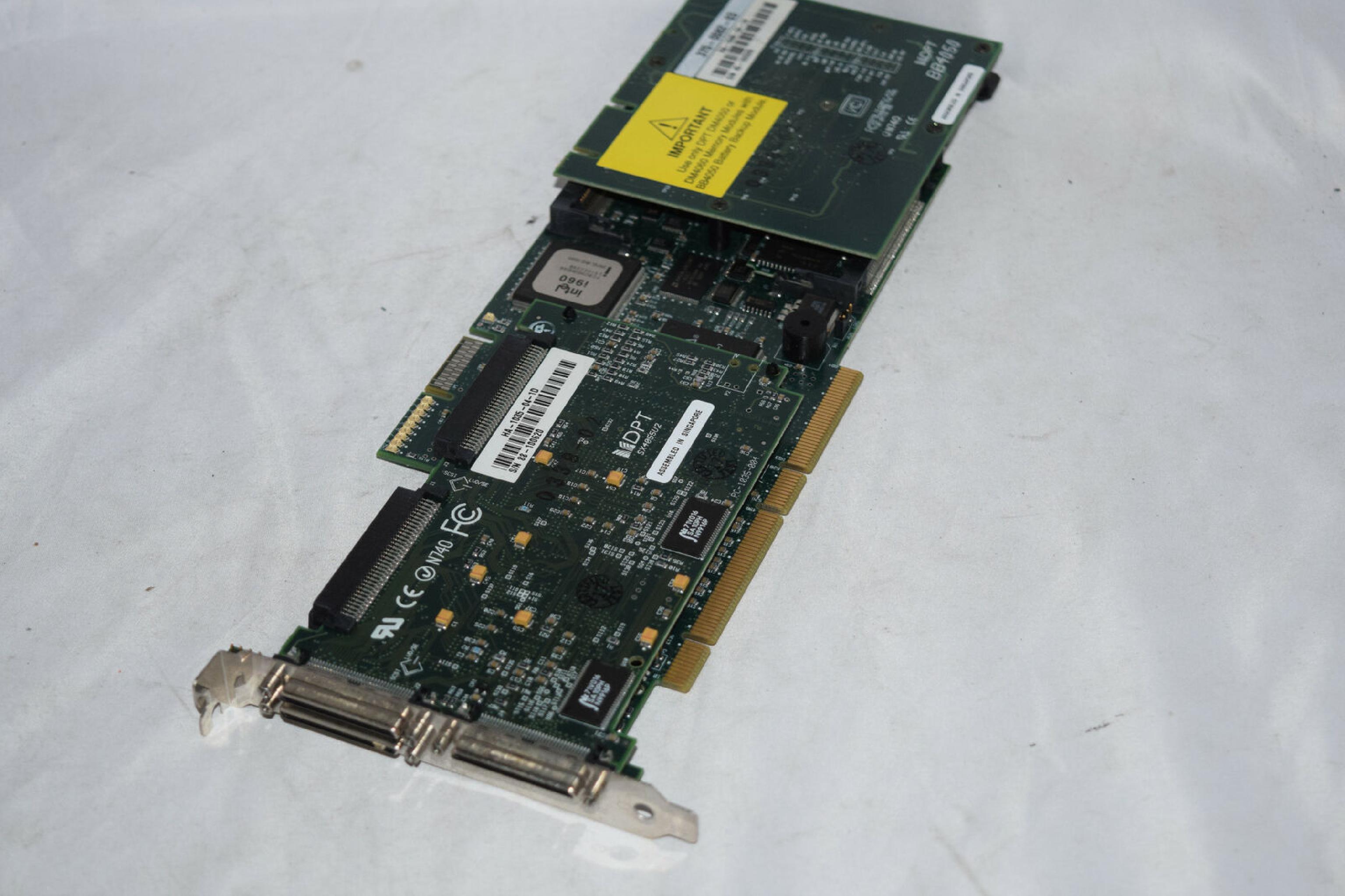 DPT SX4055U2 SCSI DAUGHTERBOARD ADDS ONE SX4055US-1 OR TWO SX4055U2-2