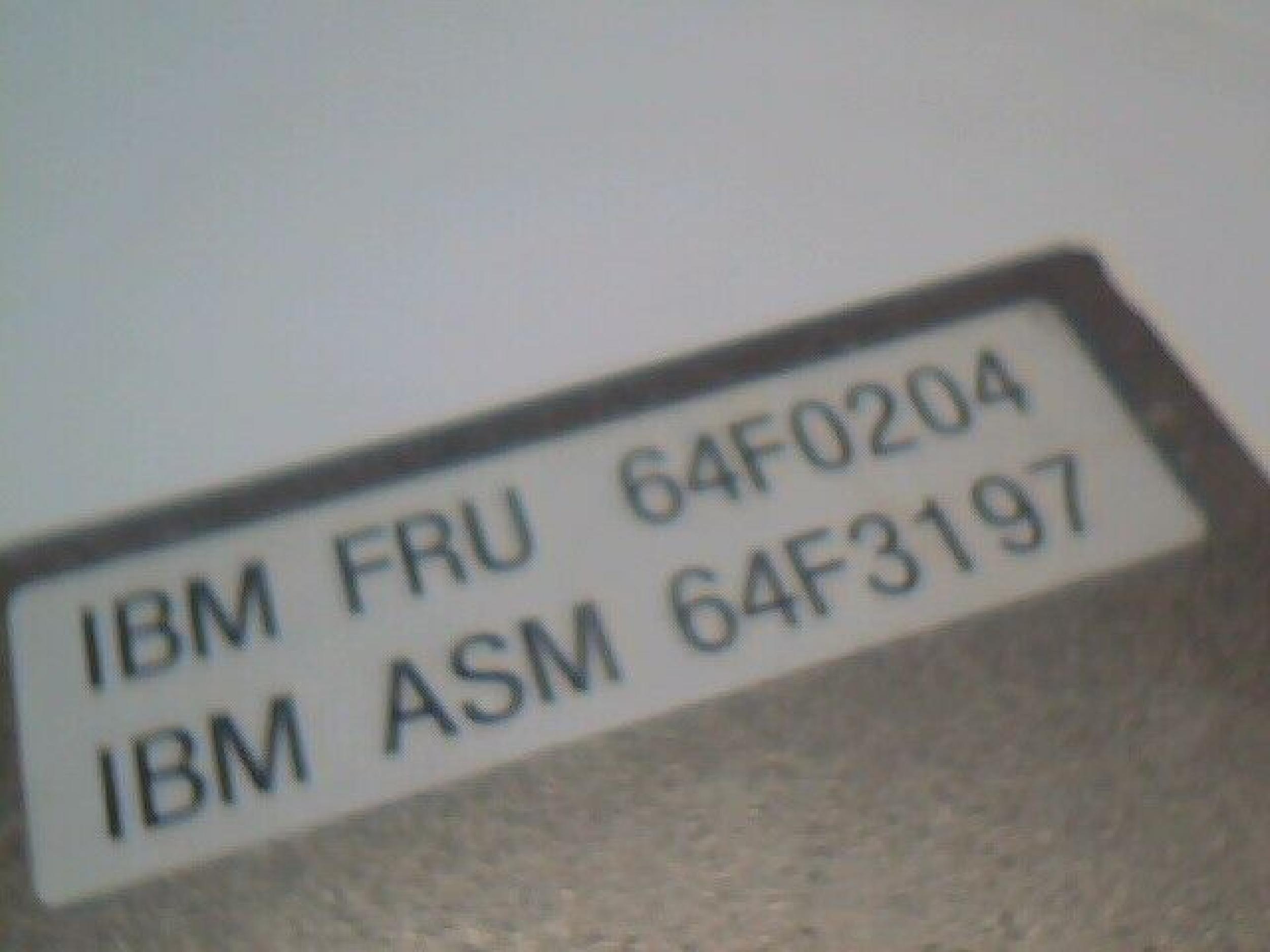 IBM 64F0204 3.5 INCH 2.88MB FLOPPY DRIVE