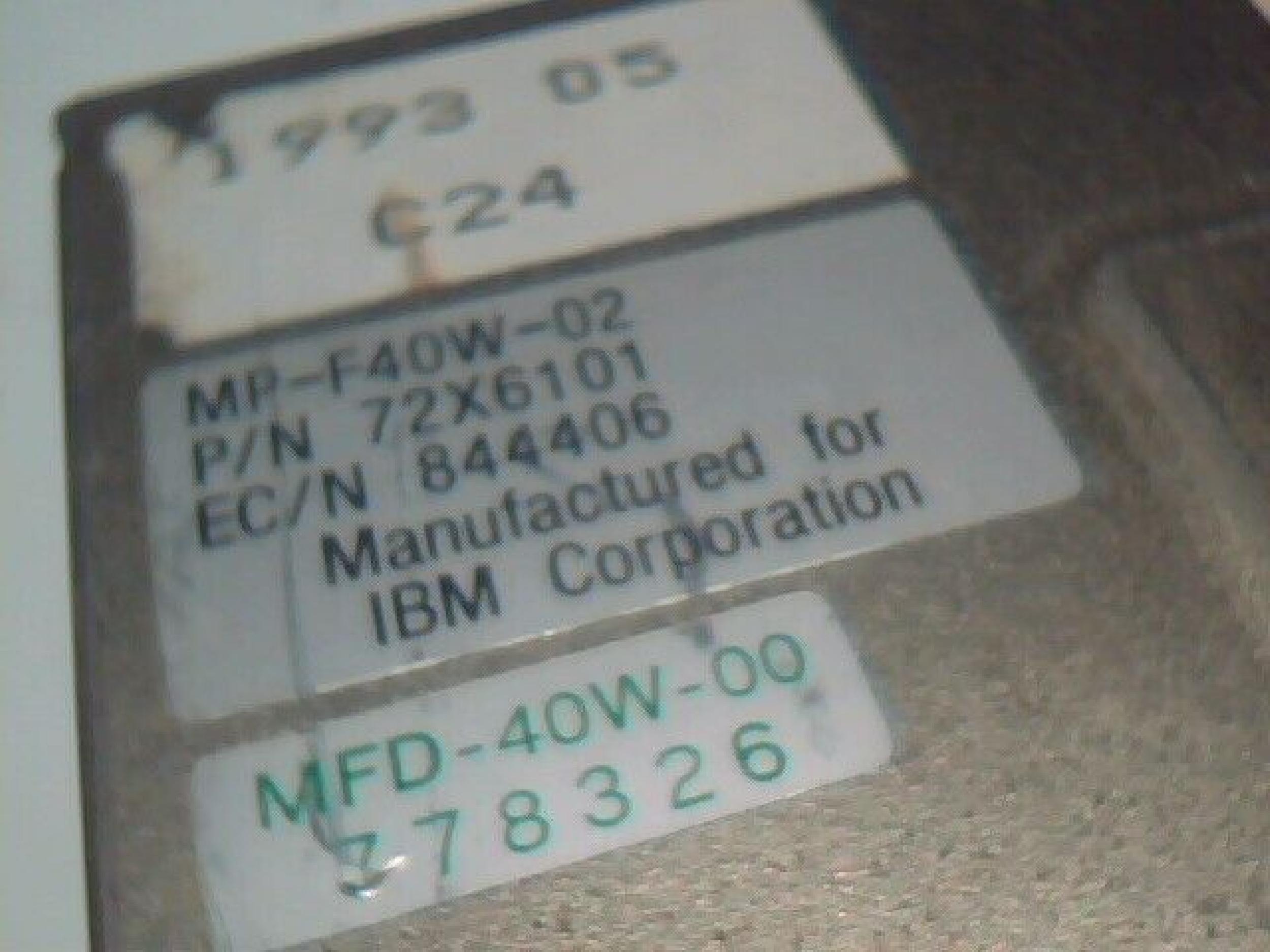 IBM 64F0204 3.5 INCH 2.88MB FLOPPY DRIVE