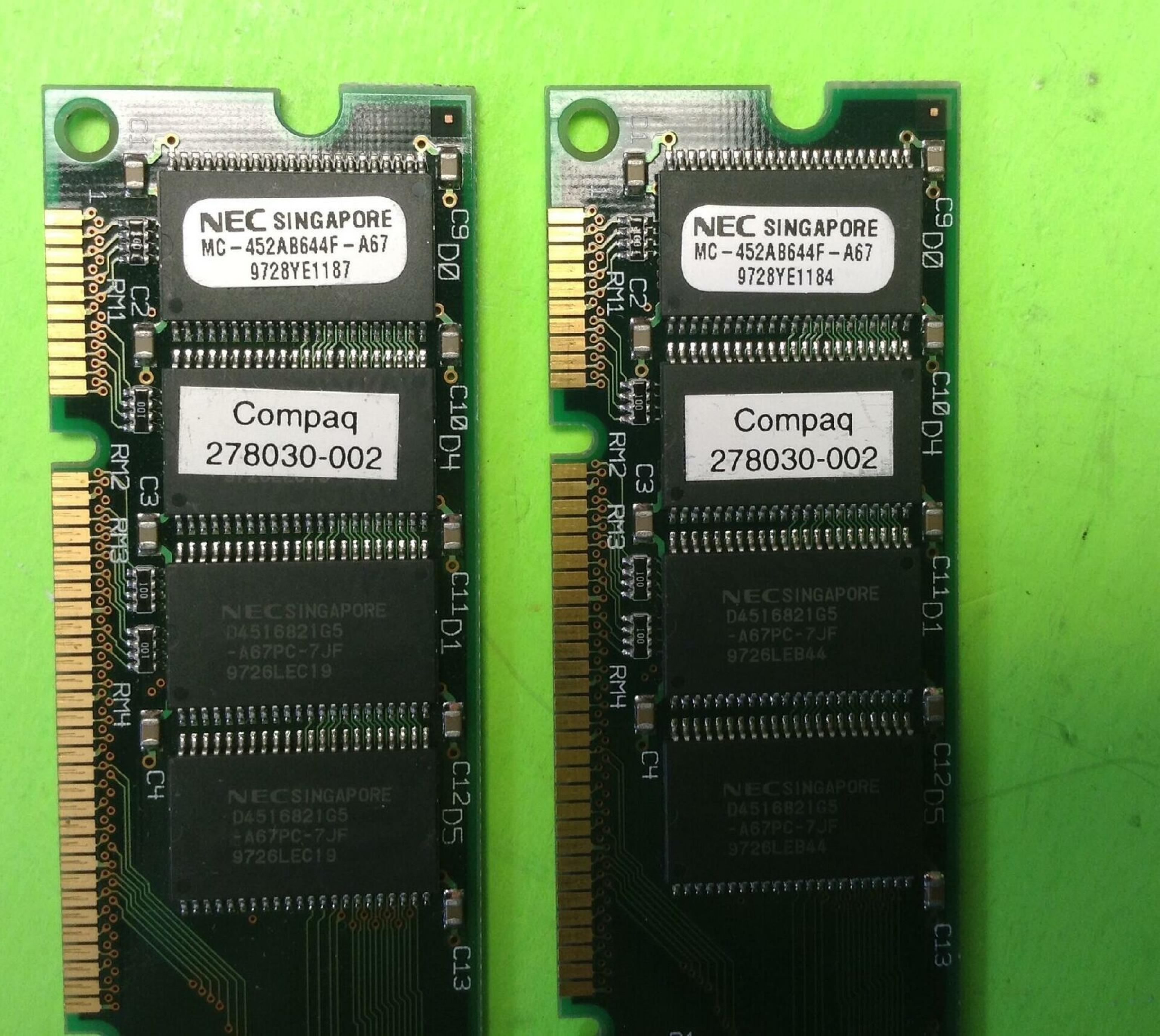 NEC MC-452AB644F-A67 DIMM