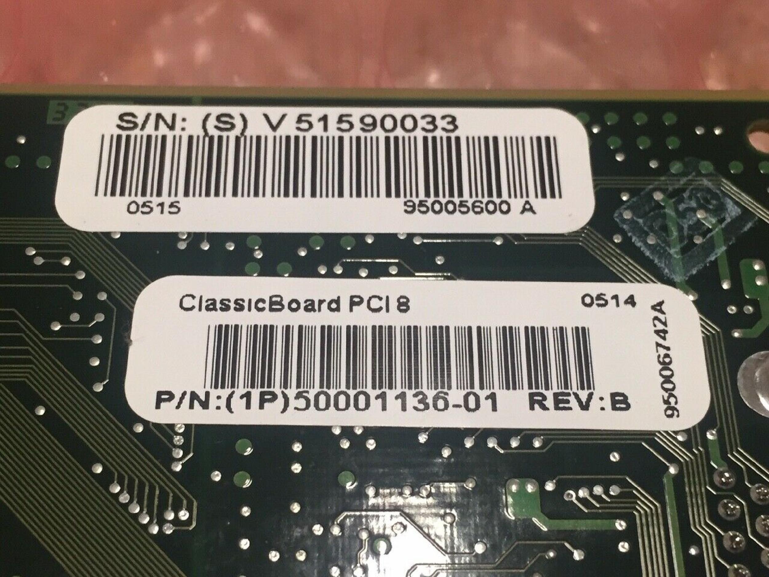 DIGI INTERNATIONAL 50001136-01 CLASSICBOARD 8 PCI CABLE NOT INCLUDED BUT ACCESSIBLE