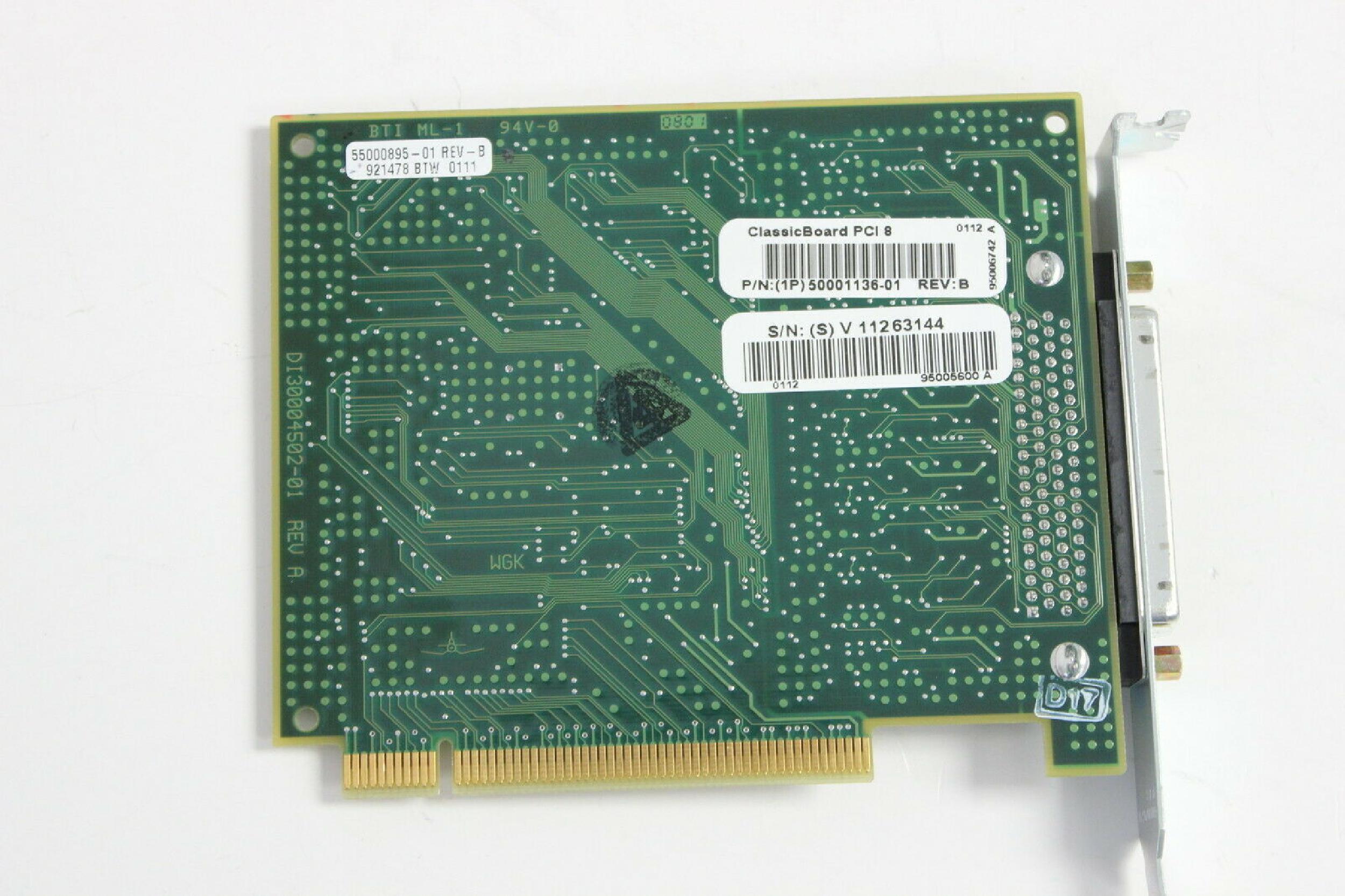 DIGI INTERNATIONAL 77000578 CLASSICBOARD 8 PCI CARD WITH RJ45 8 PORT ADAPTER