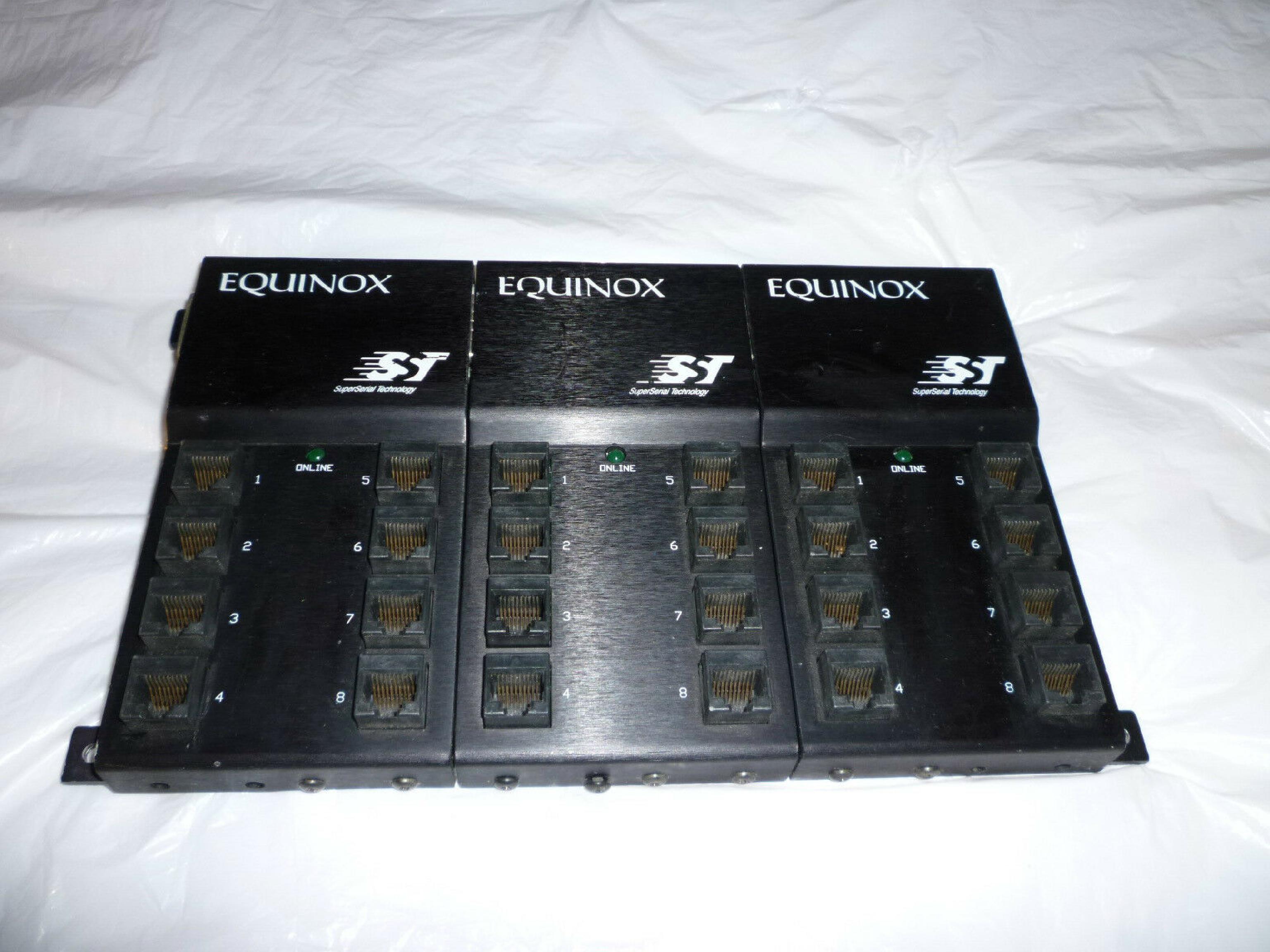 EQUINOX PM8-RJ 8 PORT SUPERSERIAL DTE DISTRIBUTION PANEL