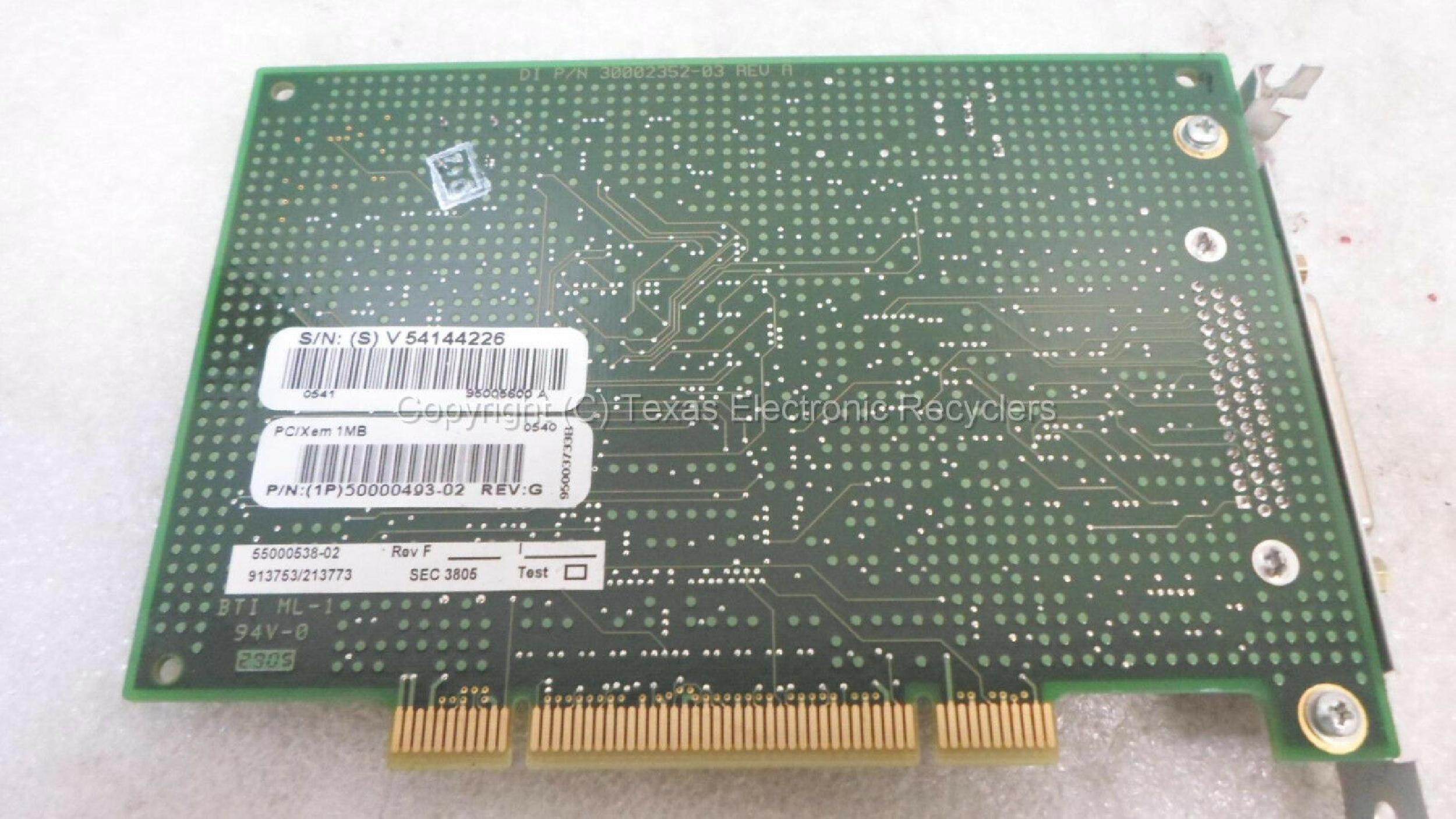 DIGI INTERNATIONAL 55000538-02 PCI/XEM 256KB MULTIPORT SERIAL CARD ACCELEPORT