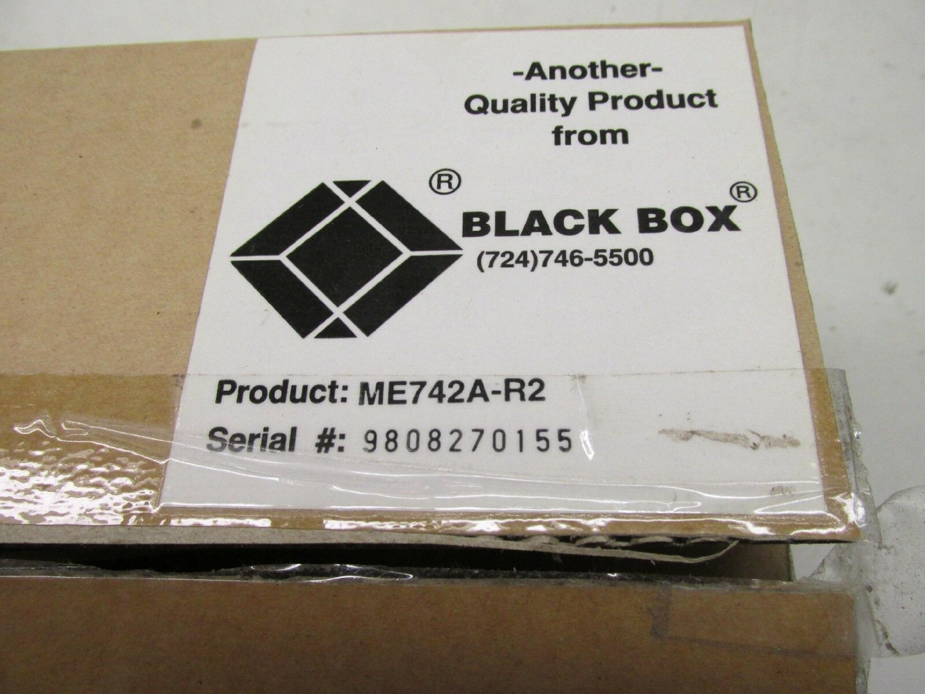 BLACK BOX ME742A-R2 RS-232 SYNCHRONOUS MULTIPOINT LINE DRIVER