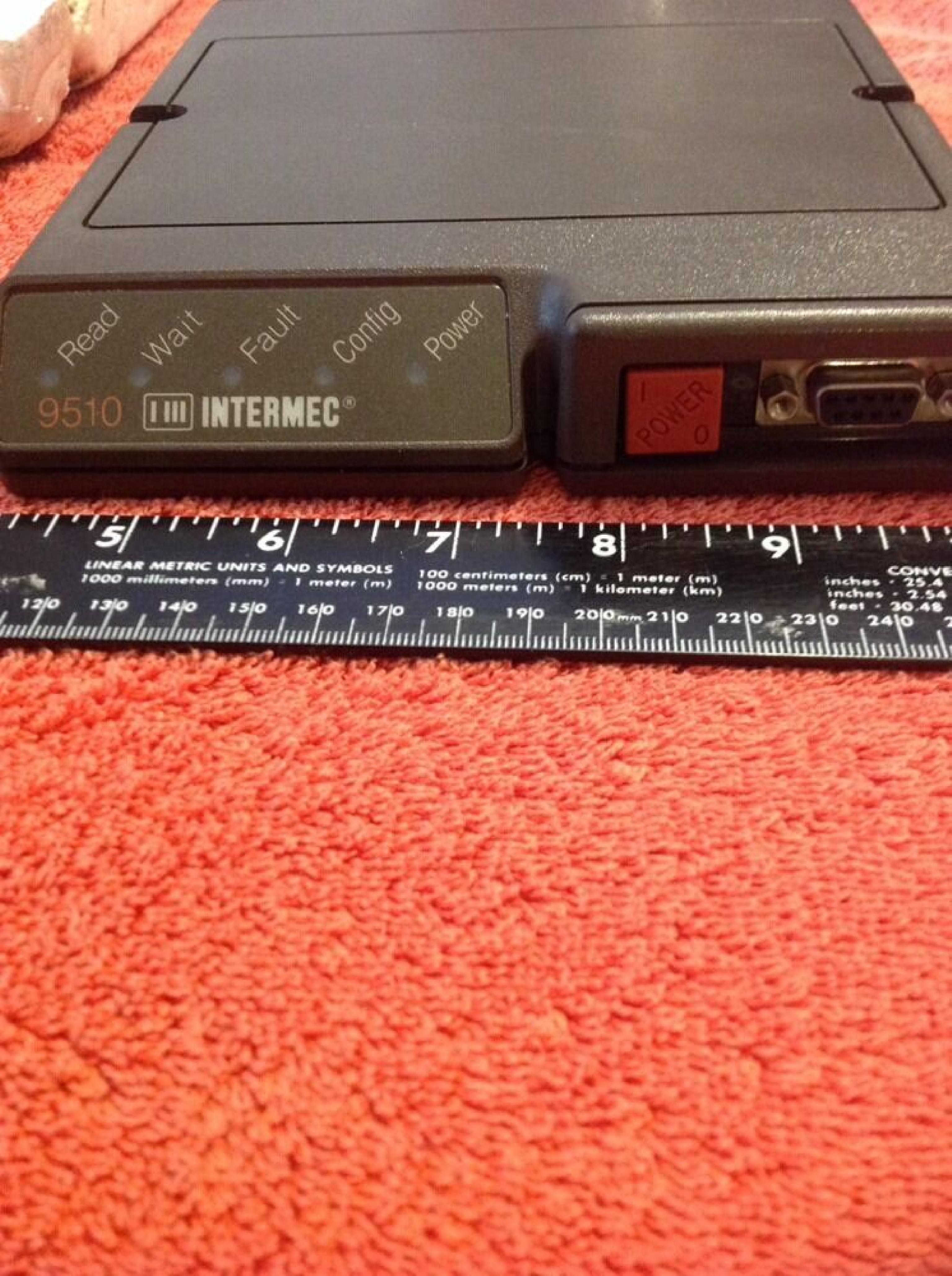 INTERMEC TECHNOLOGIES CORPORATION 9510 SCANNER WEDGE CONFIGURATION C0101