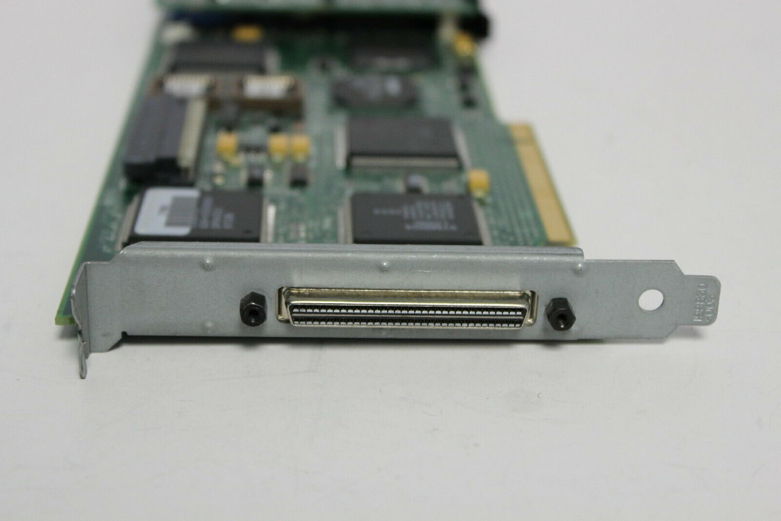 COMPAQ / HEWLETT PACKARD / HP 295243-001 68PIN SCSI RAID CONTROLLER 2DH ARRAY PCI WITH BATTERY CARD