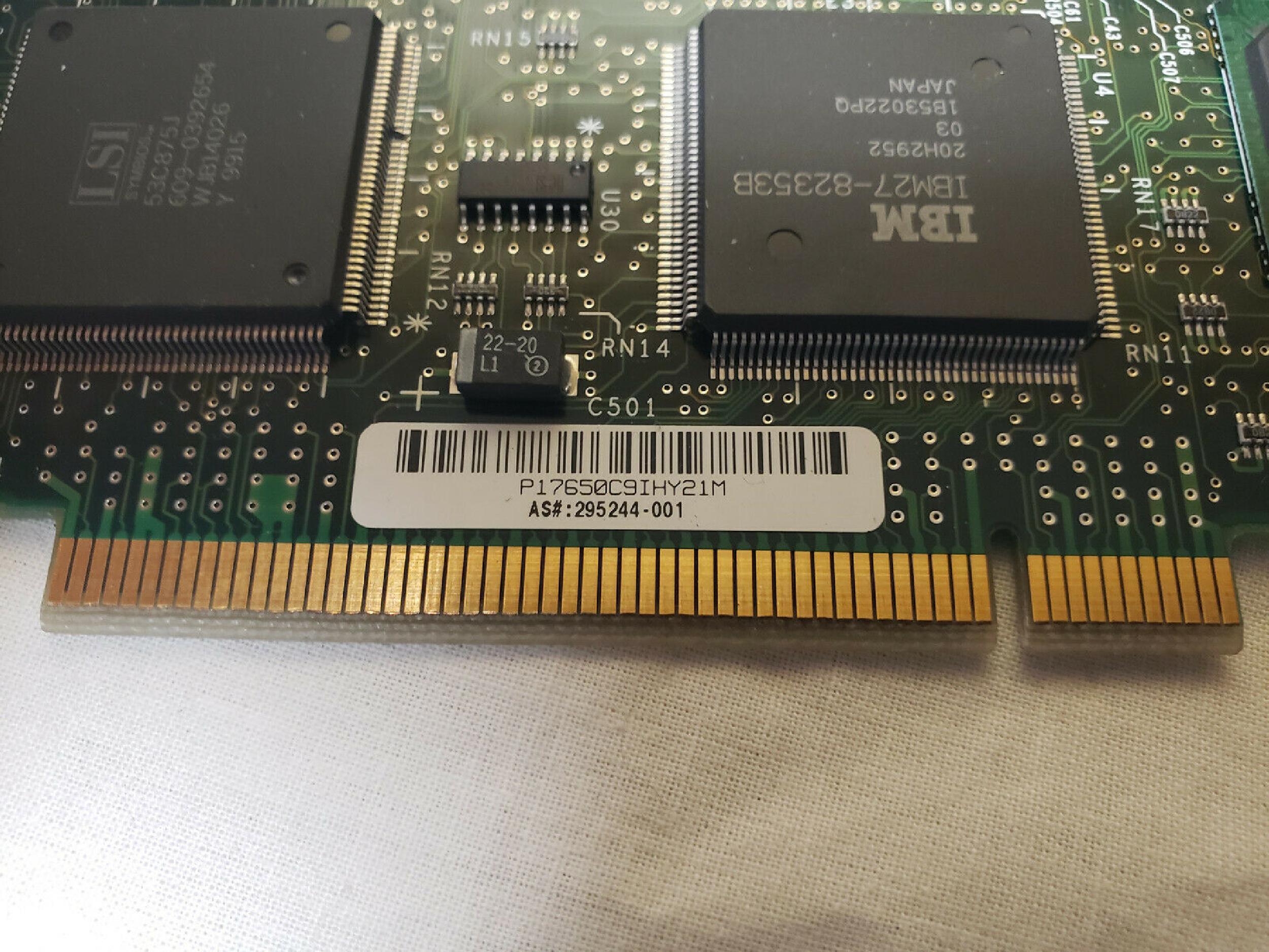 COMPAQ / HEWLETT PACKARD / HP 004222-001 68PIN SCSI RAID CONTROLLER