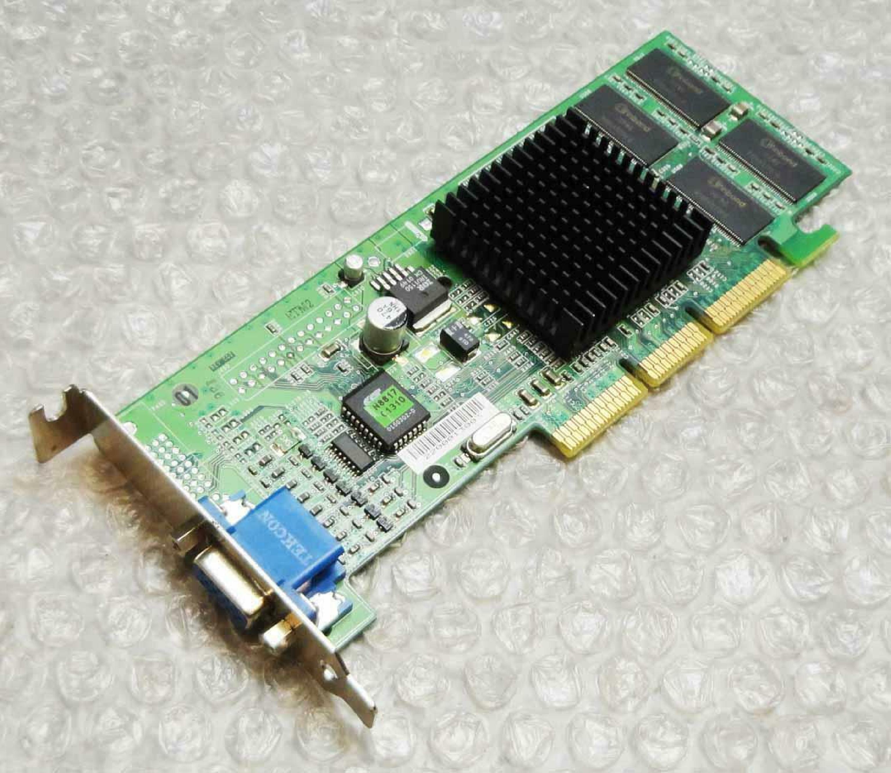 NVIDIA / COMPAQ / HEWLETT PACKARD / HP 226962-001 32MB AGP VIDEO CARD WITH VGA OUTPUT QITH GEFORCE2 MX MX-400-32MB