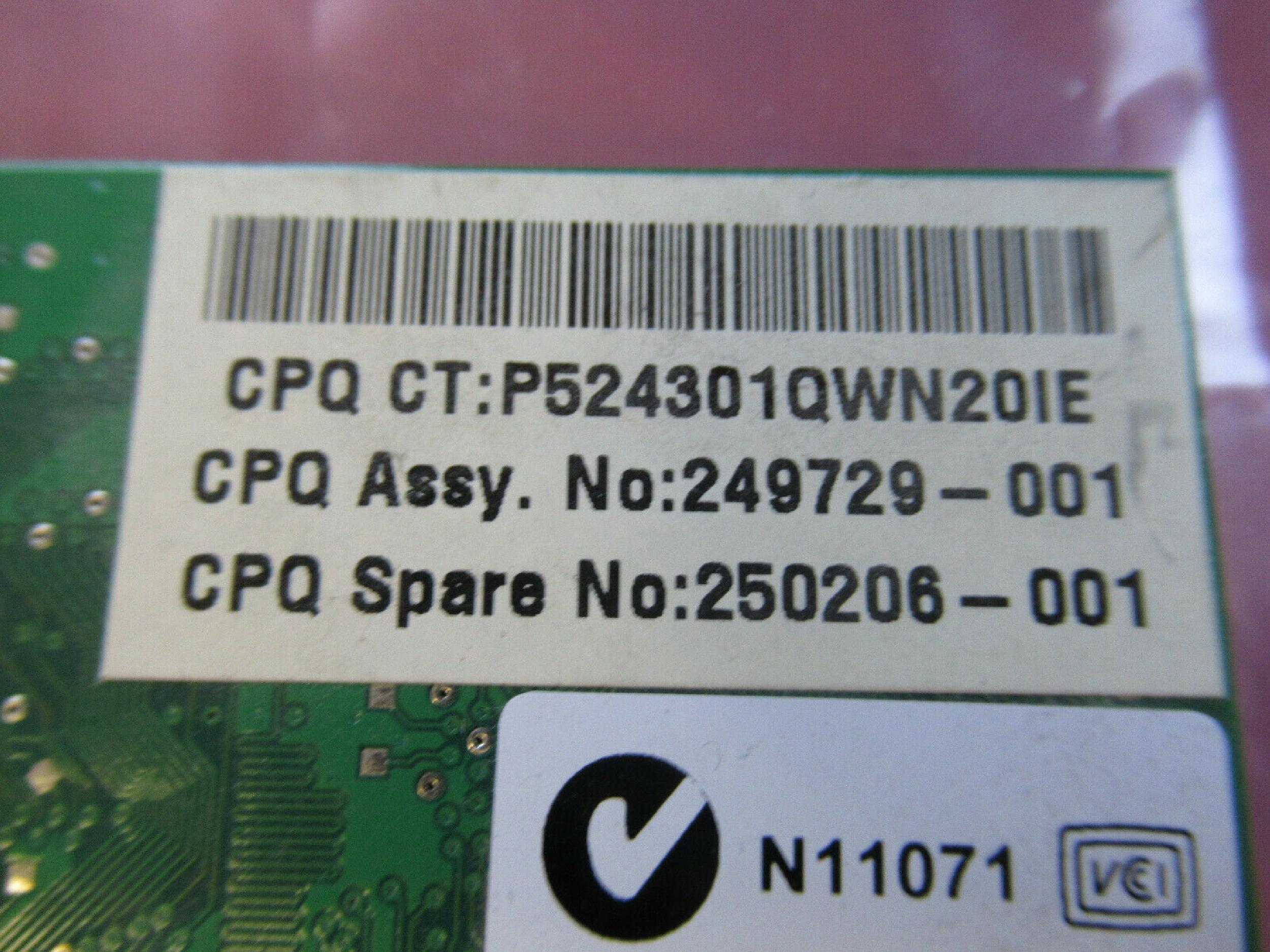 NVIDIA 249729-001 32MB AGP VIDEO CARD WITH VGA OUTPUT QUADRO 2 MXR