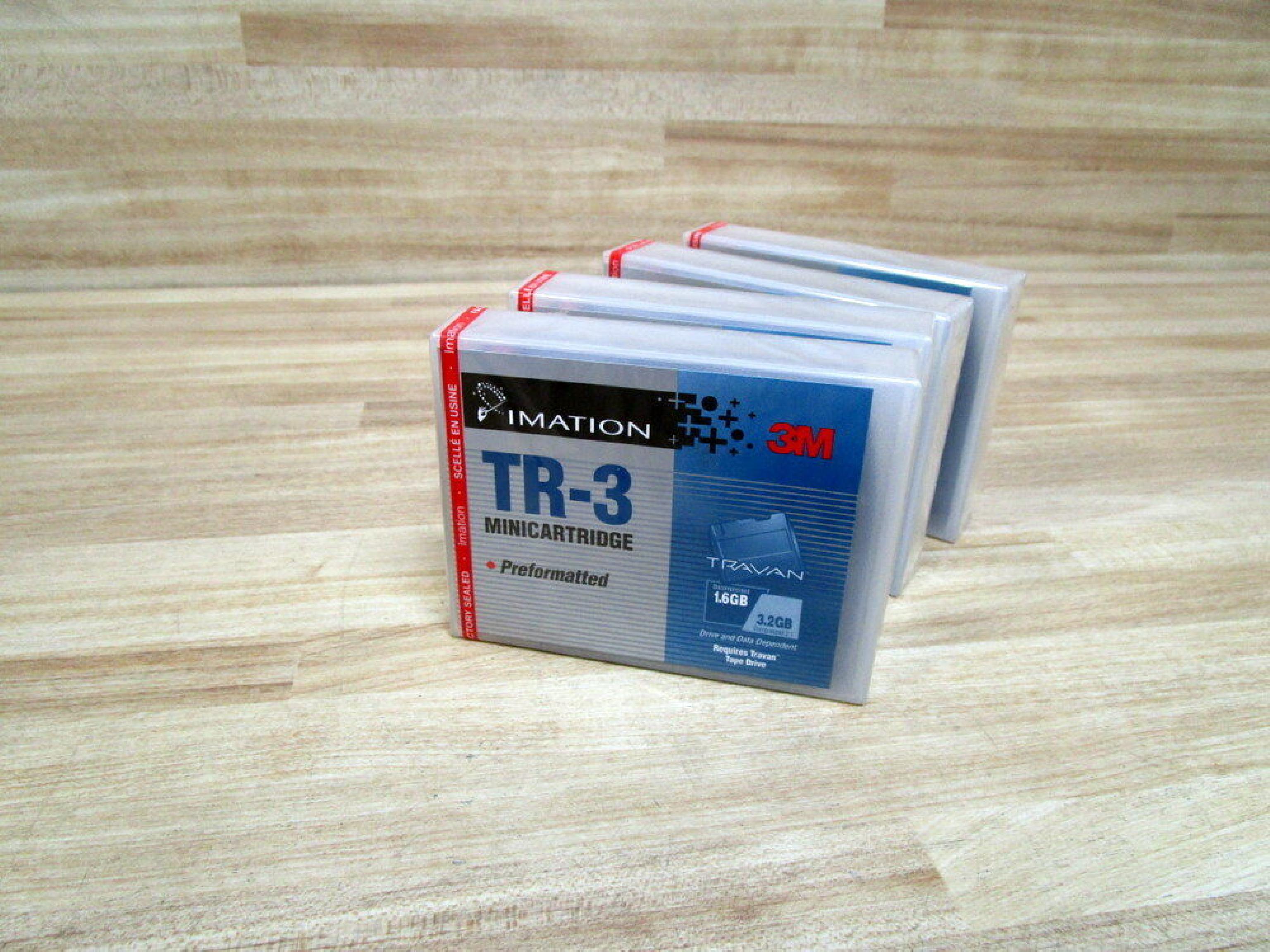 3M / IMATION TR-3 TRAVAN 1.6GB/3.2GB TRAVAN MINICARTRIDGE