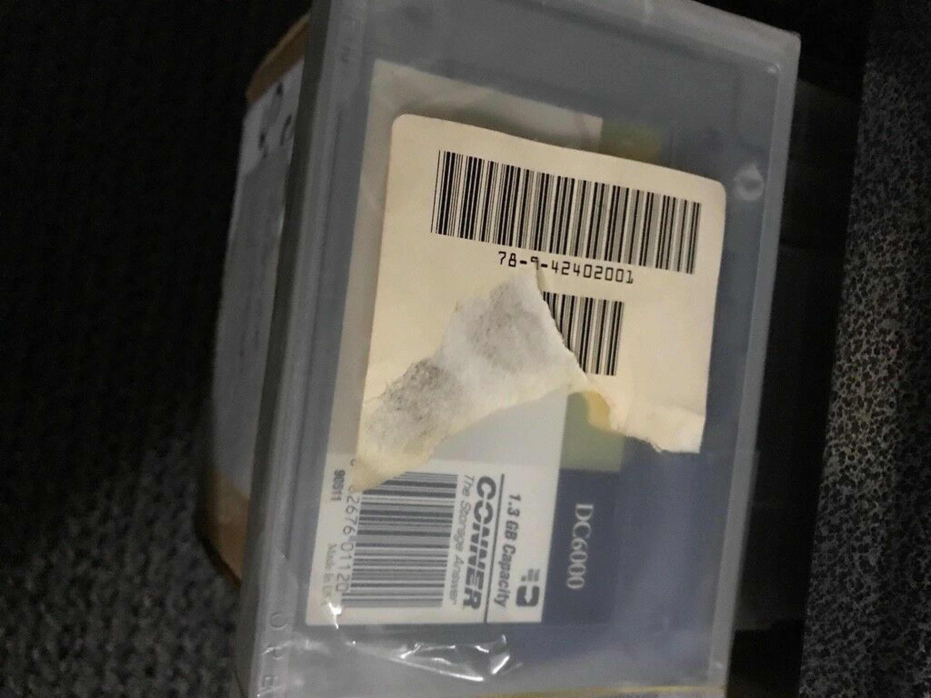 CONNER / SEAGATE DC6000 CARTRIDGE 250MB