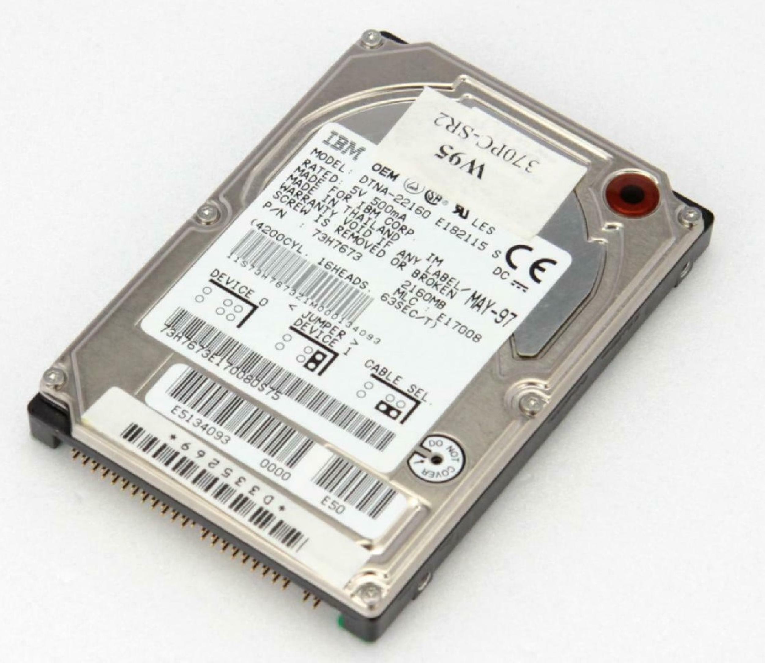 IBM 73H7673 2.1GB 2.5 INCH NOTEBOOK DRIVE