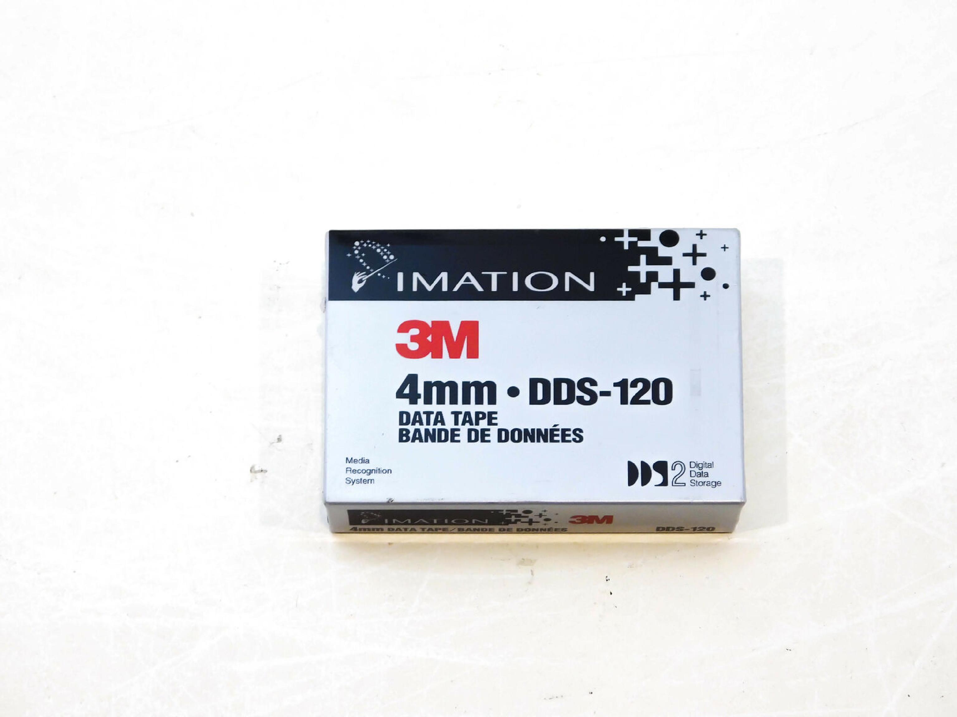 3M / IMATION DDS-120 DAT CASSETTE 4MM DATA TAPE