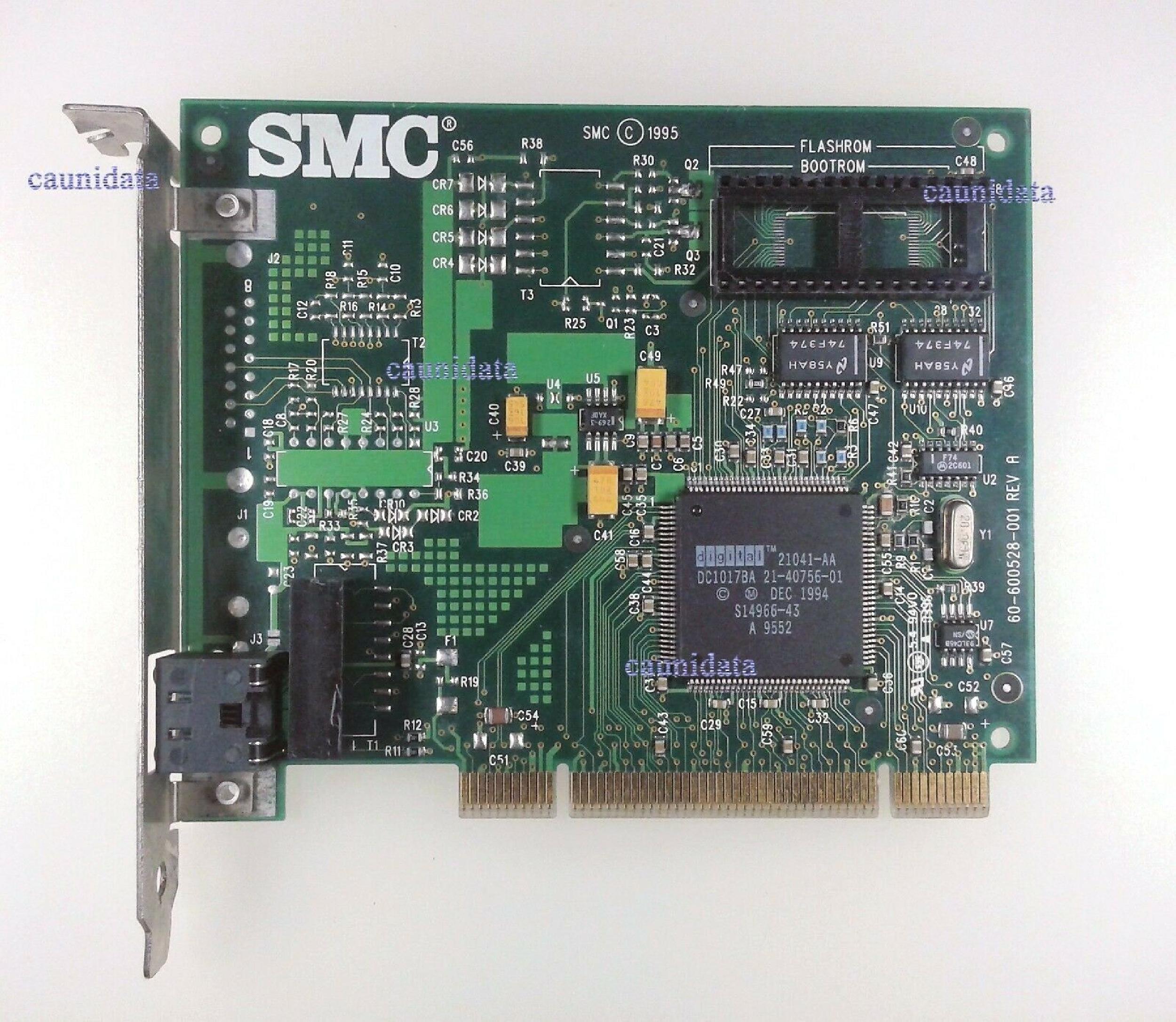 SMC / STANDARD MICROSYSTEMS CORPORATION 8432T 8432T, DIGITAL 21041-PA CHIPSET, PCI ETHERNET