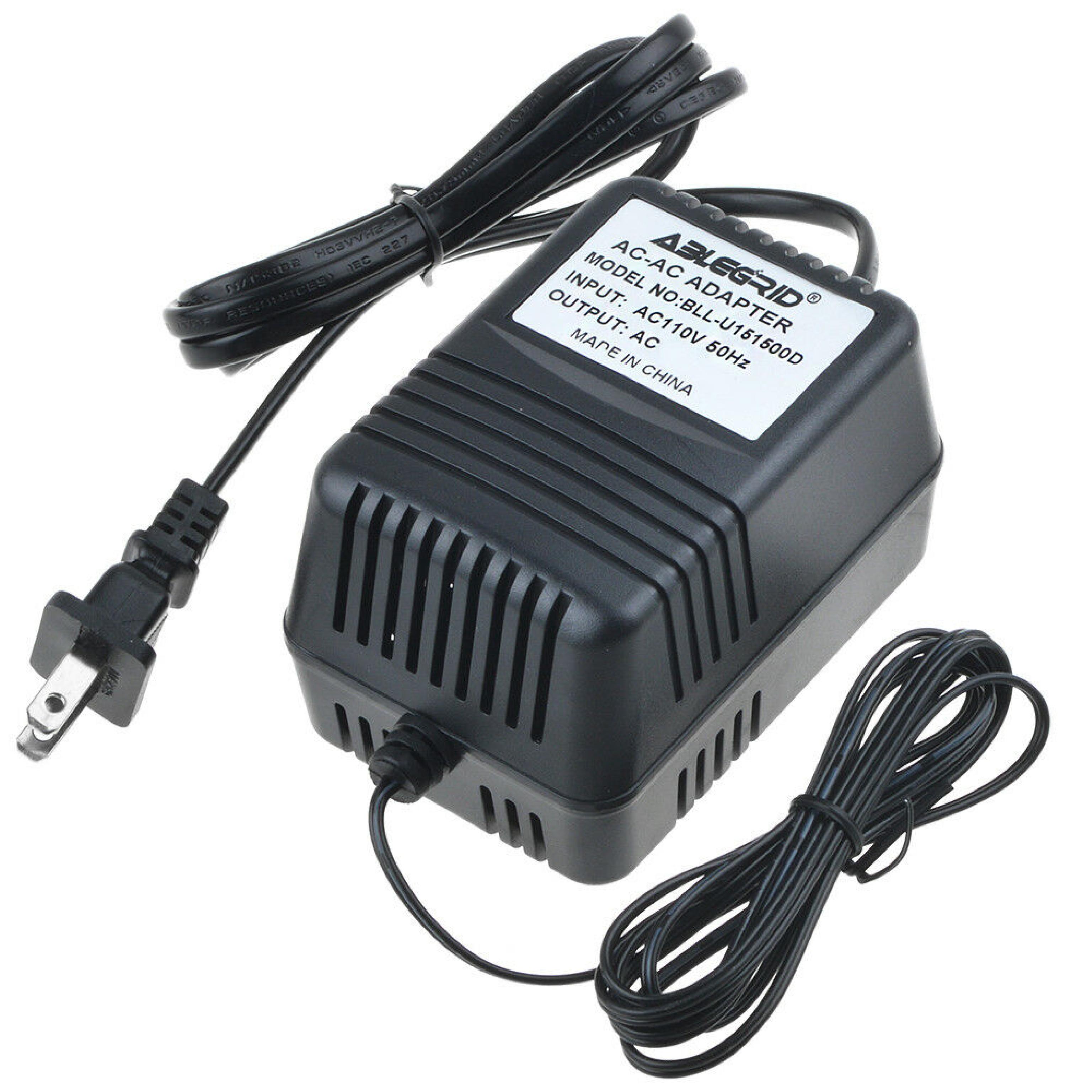 MICROSOLUTIONS 48A-18-900 AC ADAPTER 18V AC FOR USE WITH BACKPACK EXTERNAL PARALLEL PORT HARD DRIVE ID:1.98MM OD:5.45MM, 72INCH CABLE WITH BARREL CONNECTOR