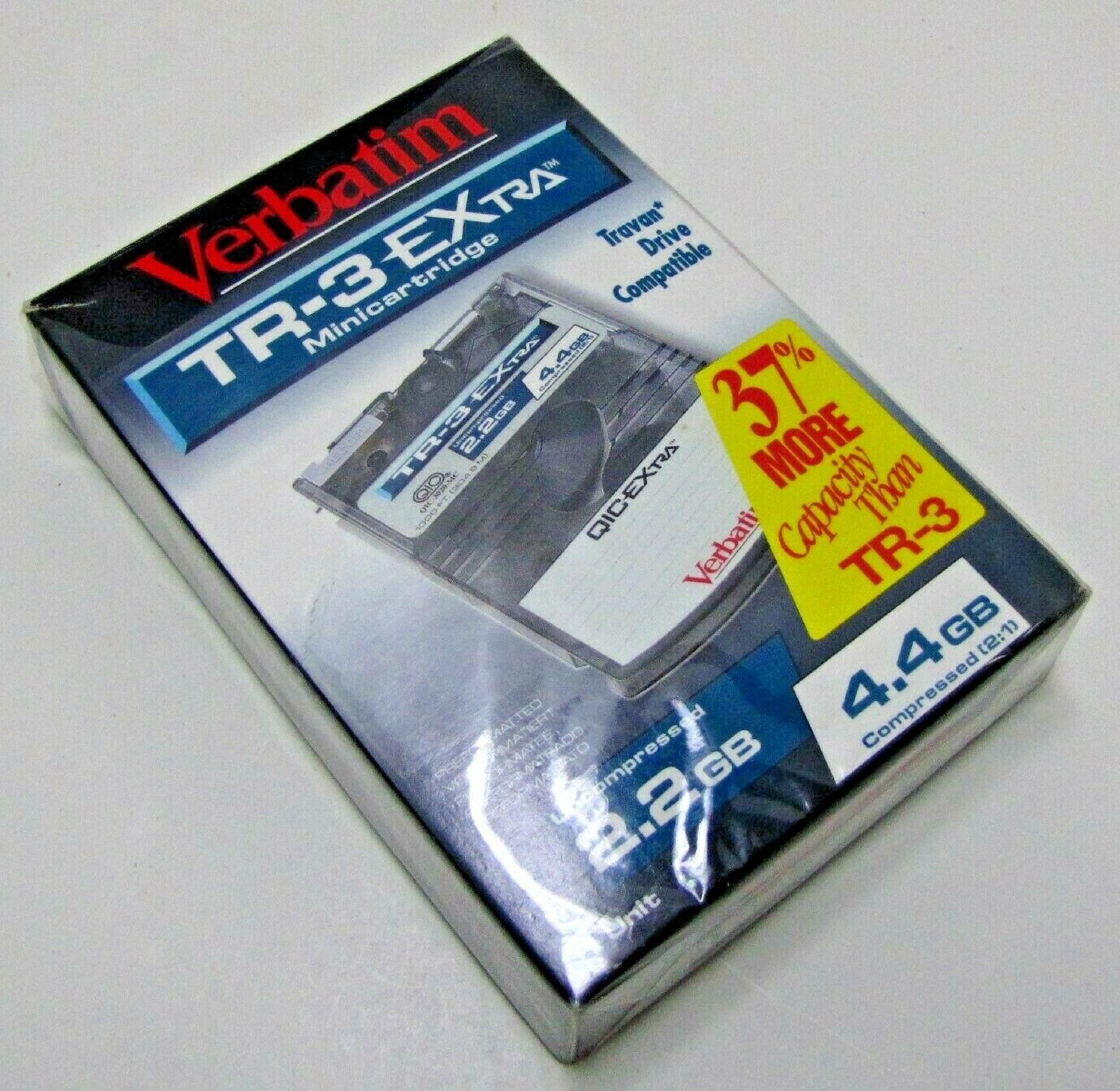 VERBATIM TR-3 EXTRA QIC-3020-MC 2.2GB/4.4GB TAPE CARTRIDGE