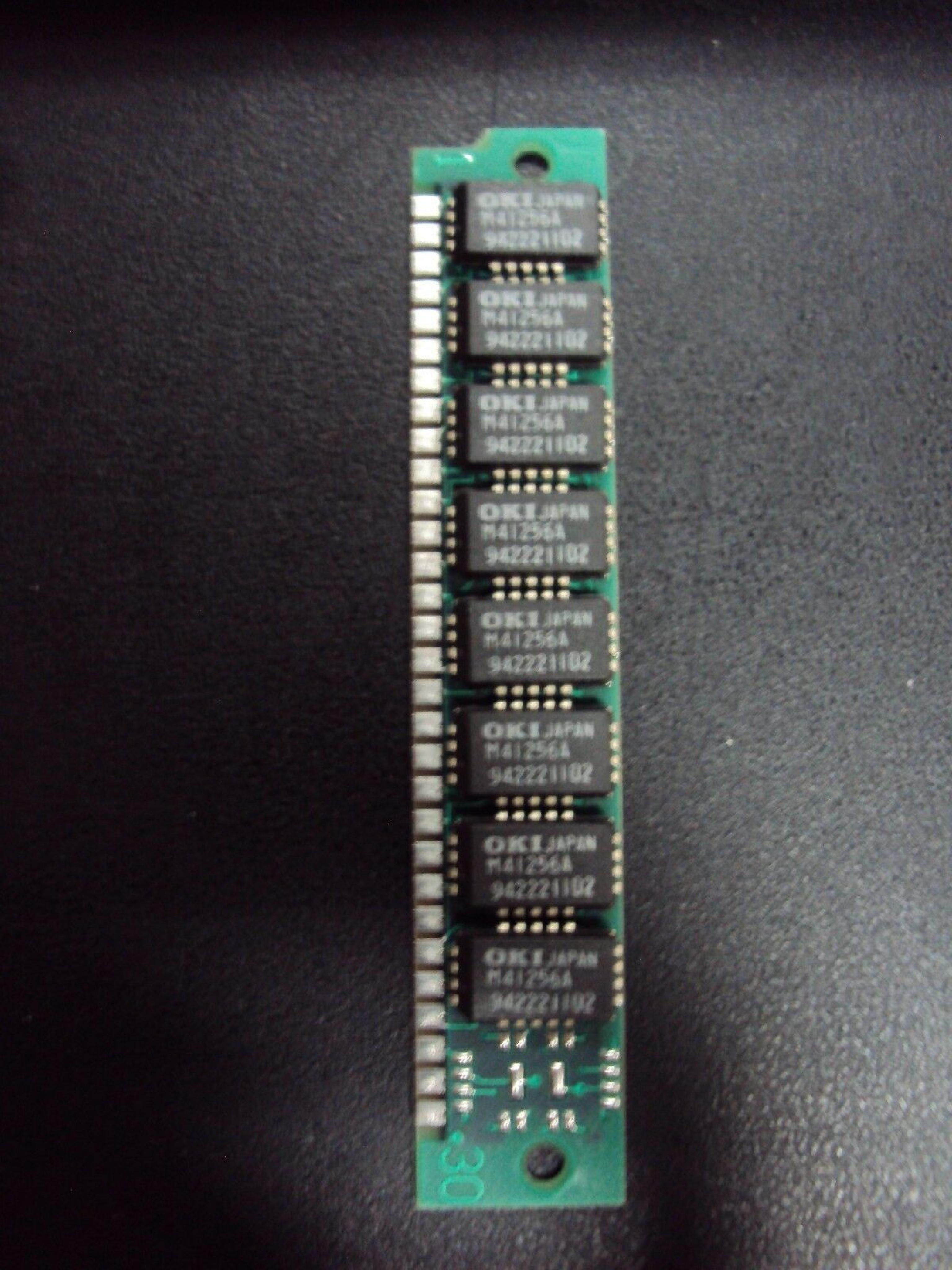 OKI M41256A 30PIN SIMM WITH PARITY