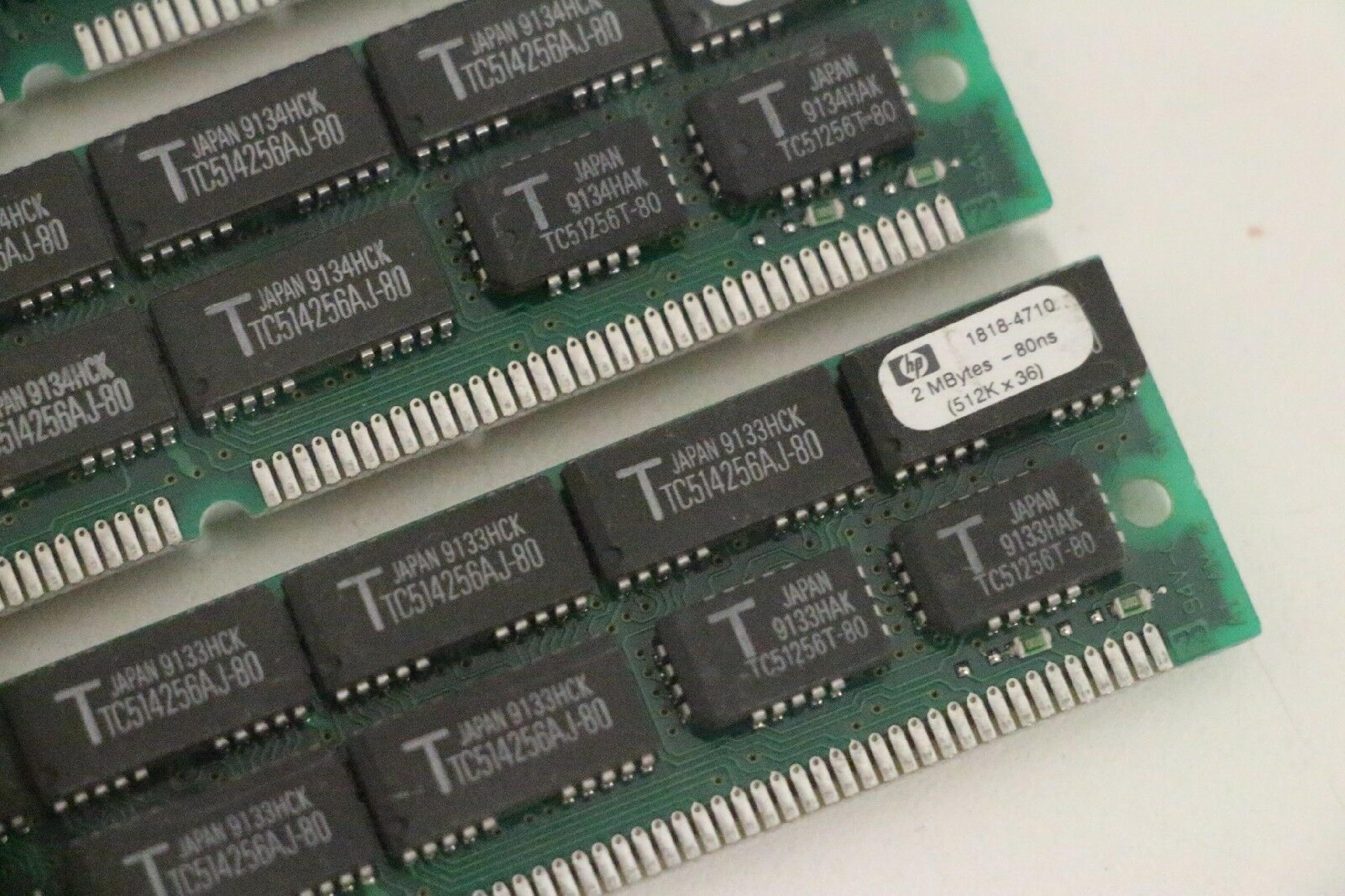 TOSHIBA THM365120AS-80 30PIN SIMM WITH PARITY