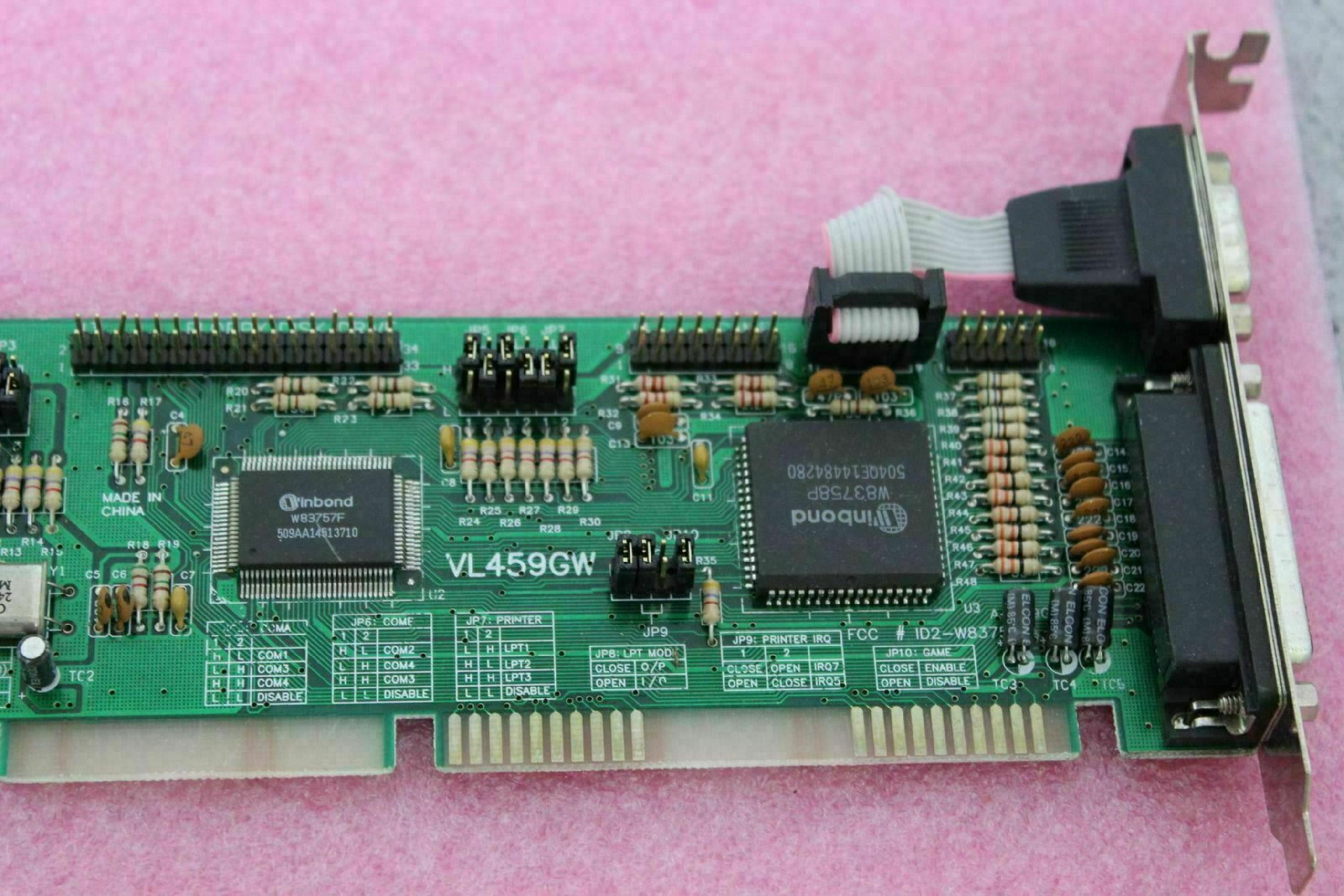 WINBOND VL459GW VESA VLB IDE I/O CARD