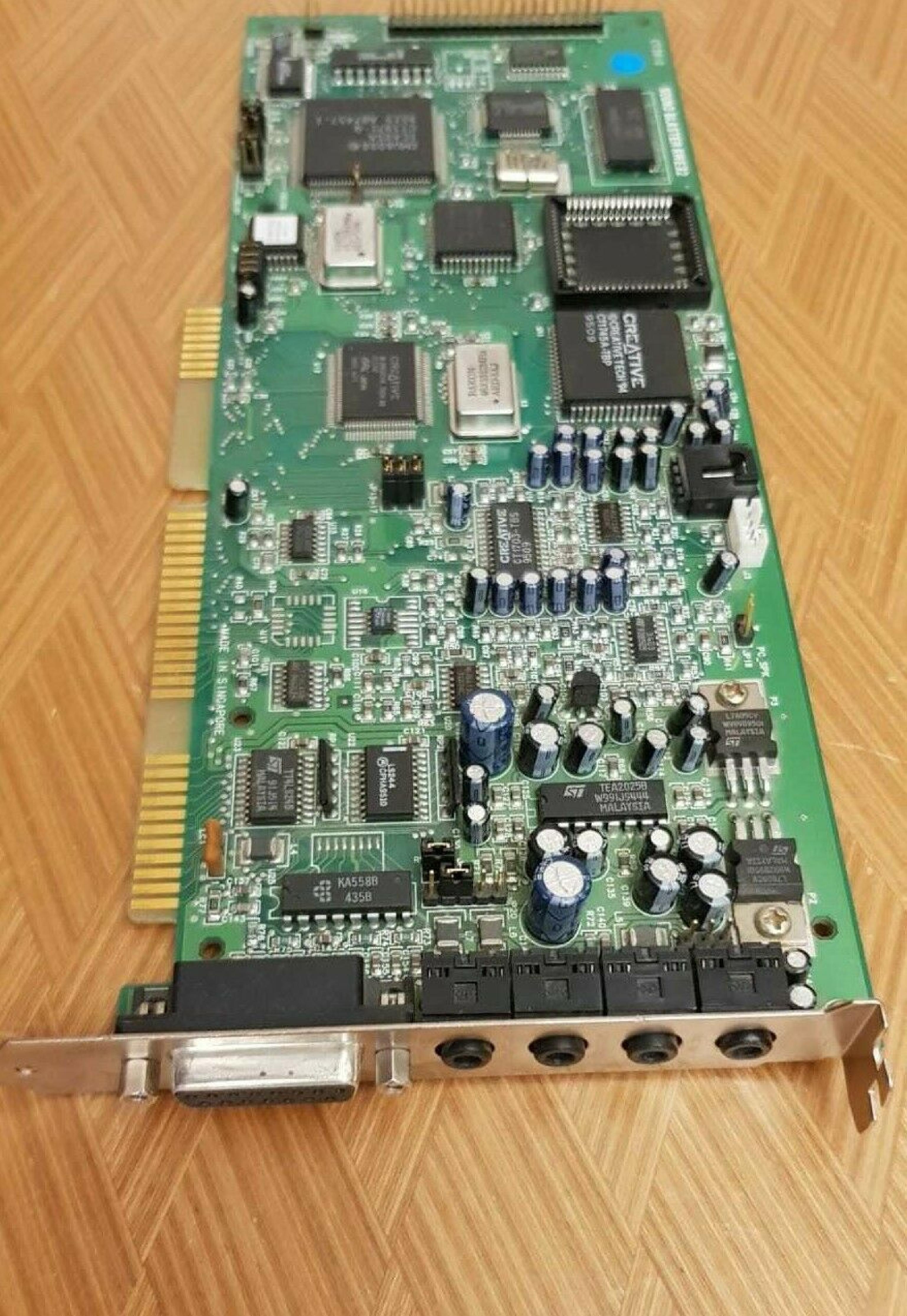 CREATIVE LABS CT3910 SOUND BLASTER AWE32 ISA WITH IDE CONTROLLER