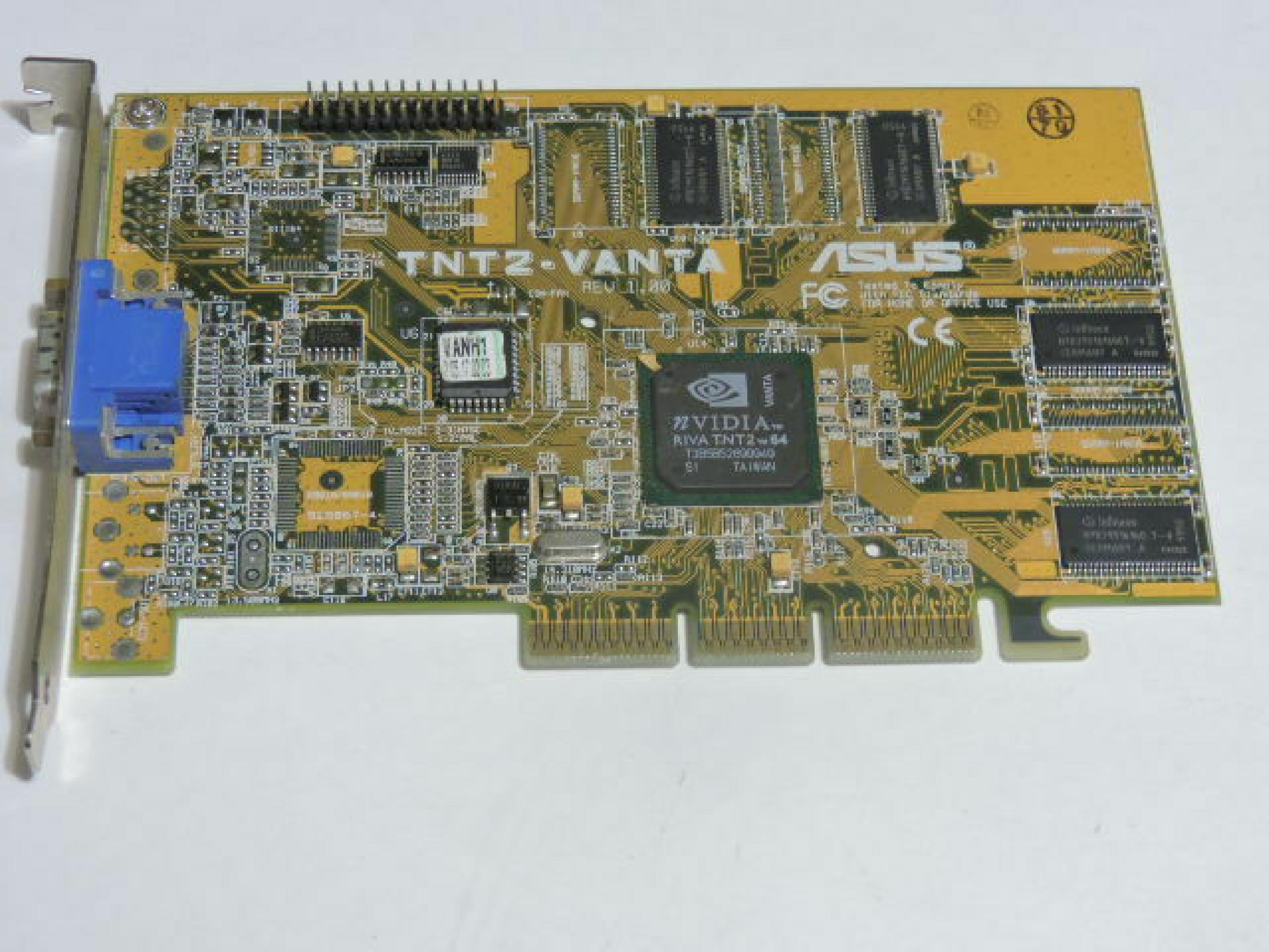 HEWLETT PACKARD / HP / ASUS 5184-3942 8MB AGP VIDEO CARD WITH VGA OUTPUT