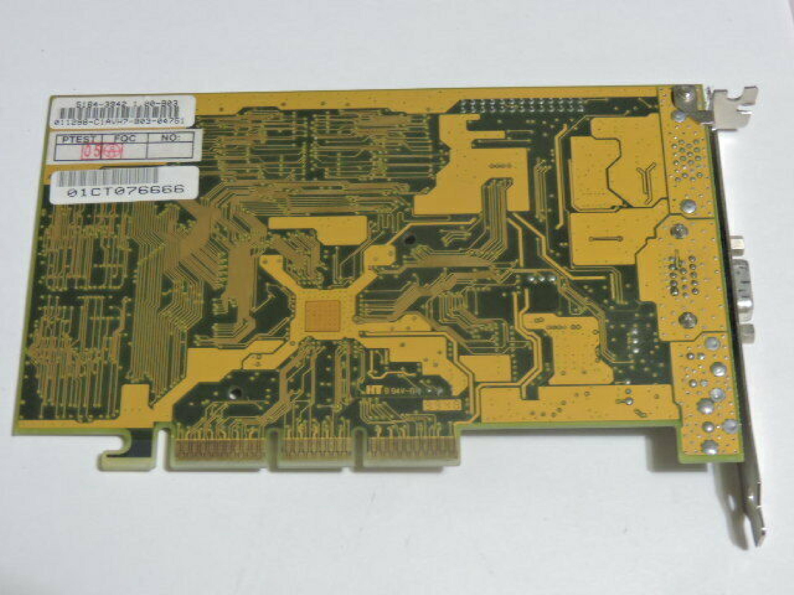 HEWLETT PACKARD / HP / ASUS 5184-3942 8MB AGP VIDEO CARD WITH VGA OUTPUT