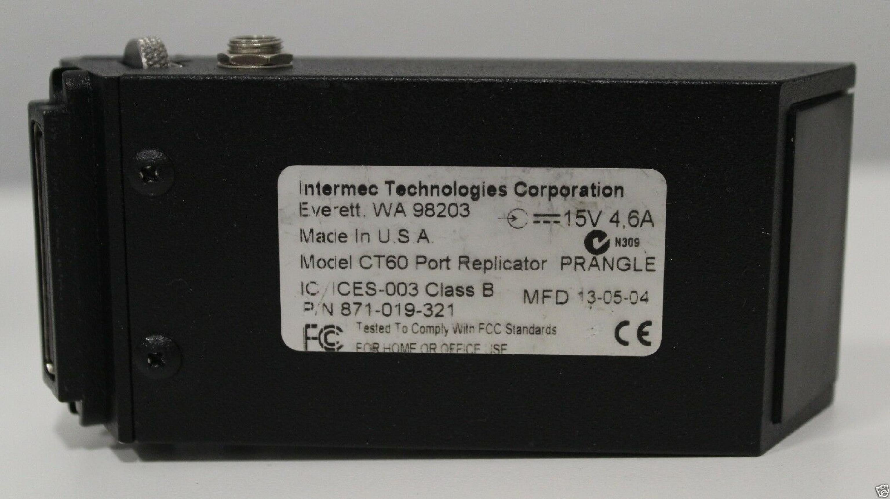 INTERMEC TECHNOLOGIES CORPORATION ICES-003 MODEL 5055 VEHICLE MOUNT TERMINAL