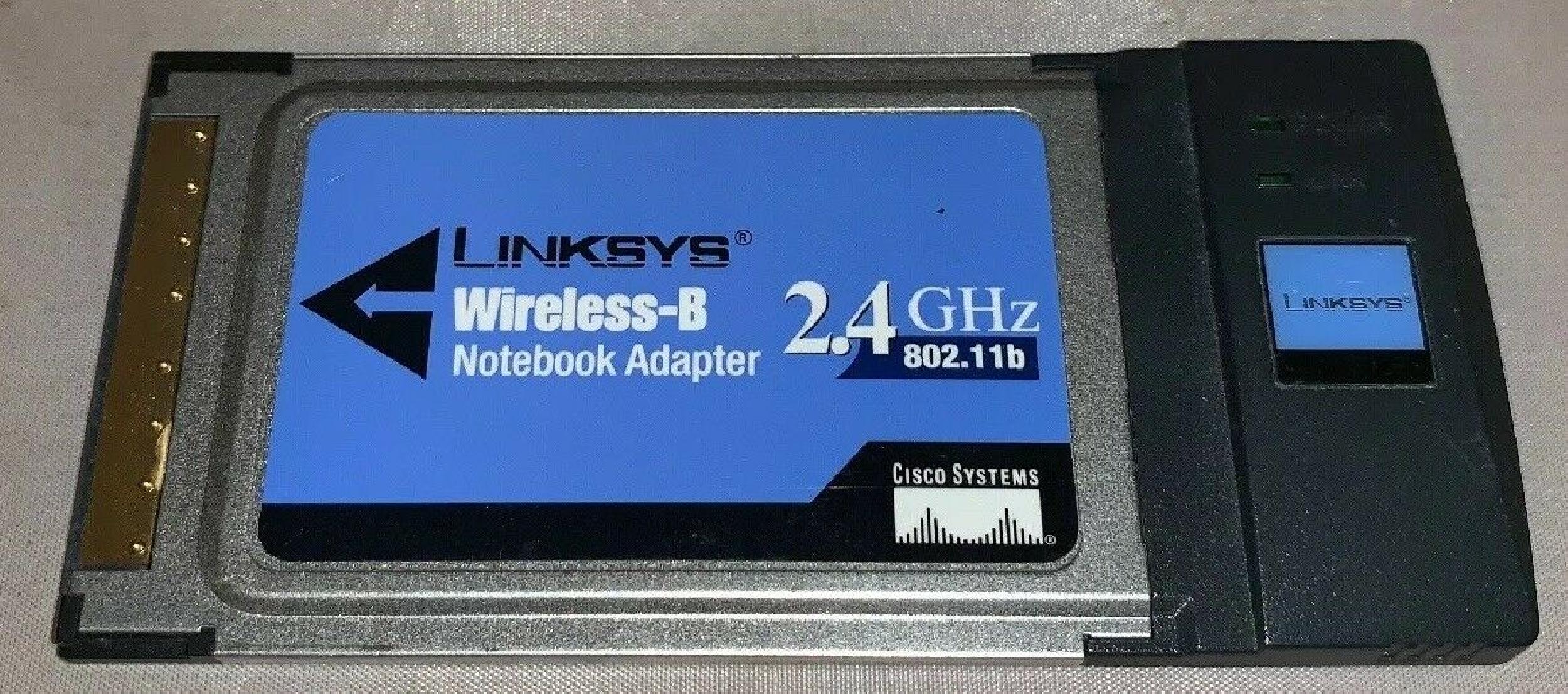 LINKSYS WPC11 PC CARD FOR WIRELESS ROUTER