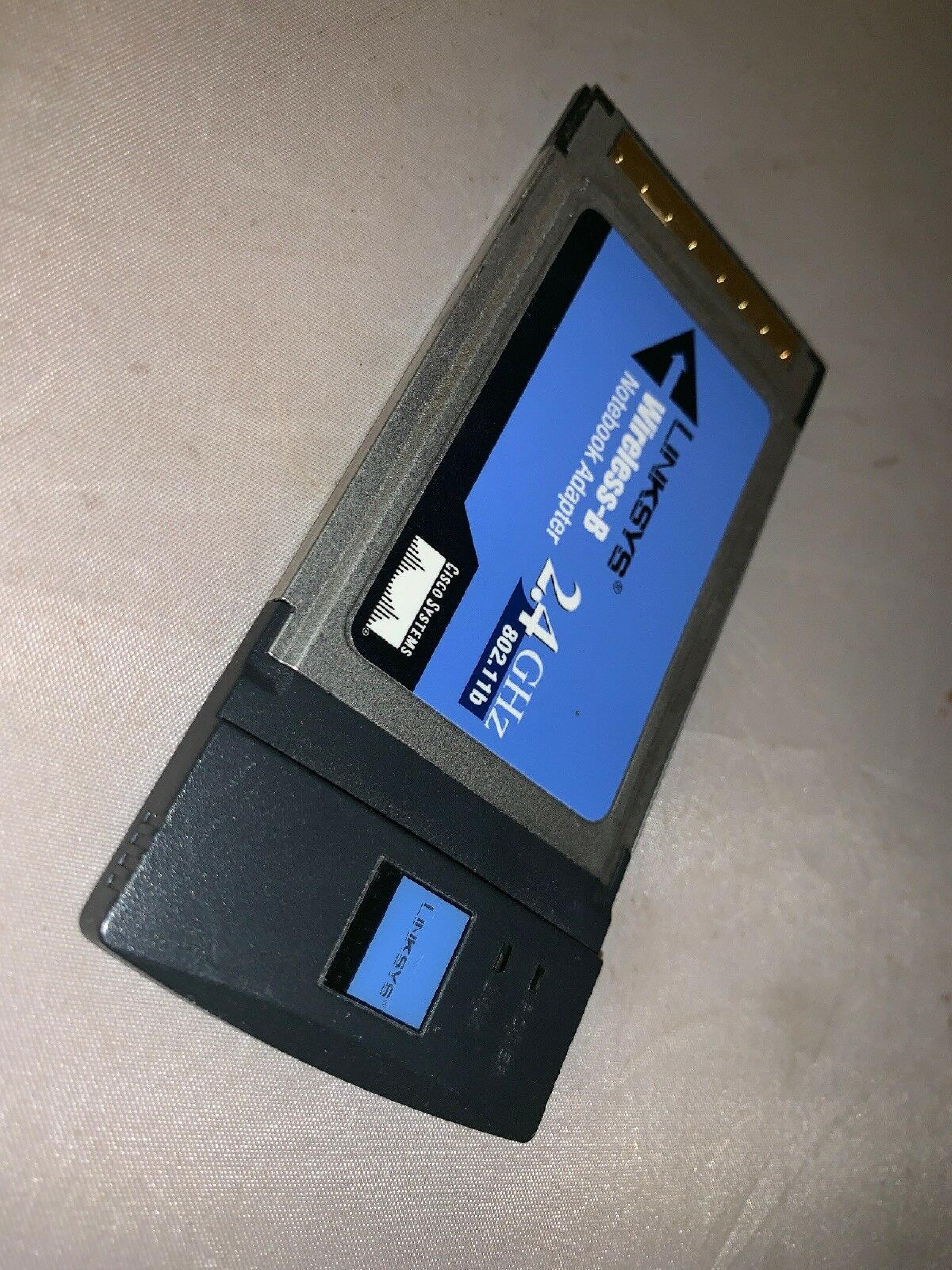 LINKSYS WPC11 PC CARD FOR WIRELESS ROUTER