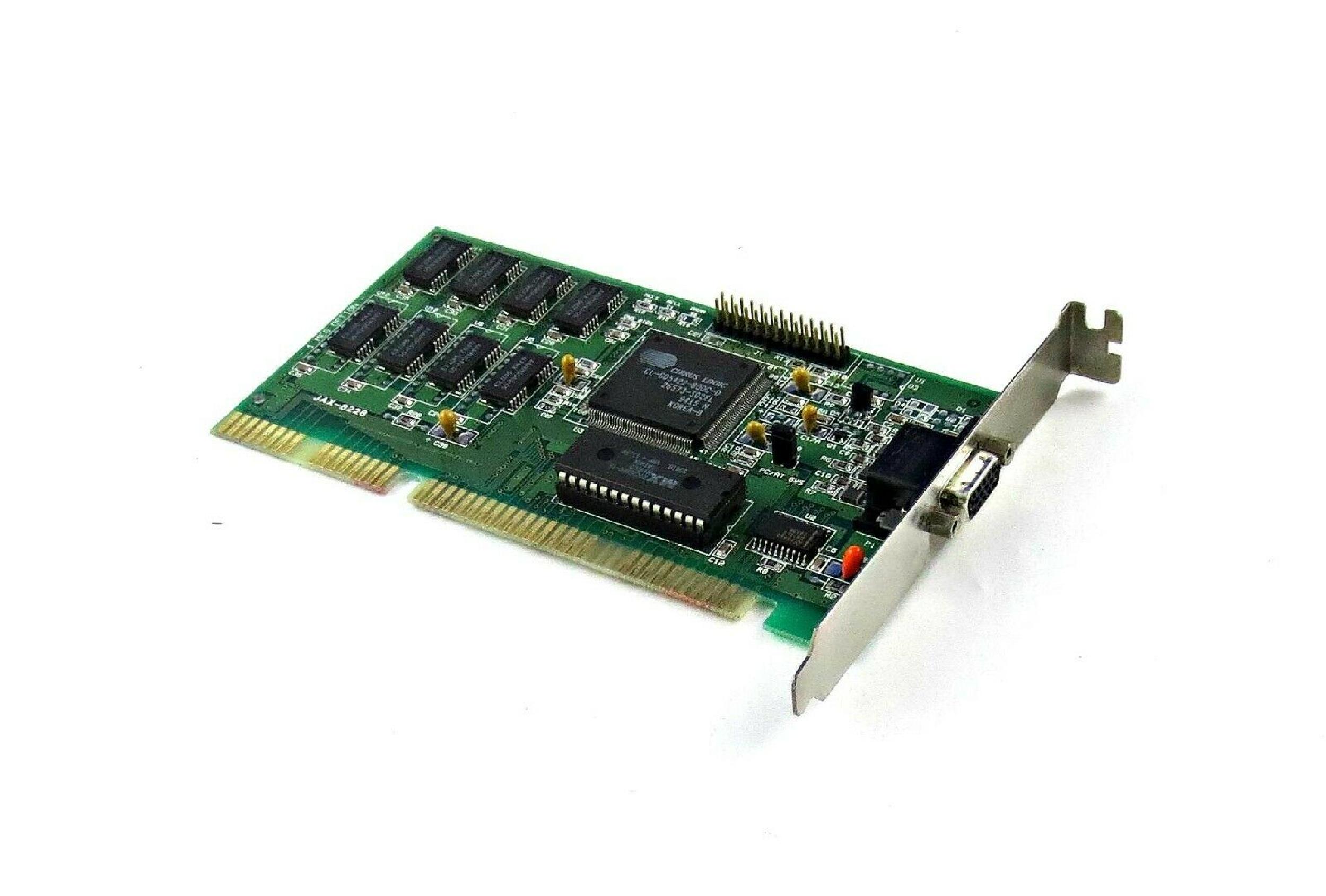 CIRRUS LOGIC JAX-8228 ISA VIDEO CARD CL-GD5422-80QC-D