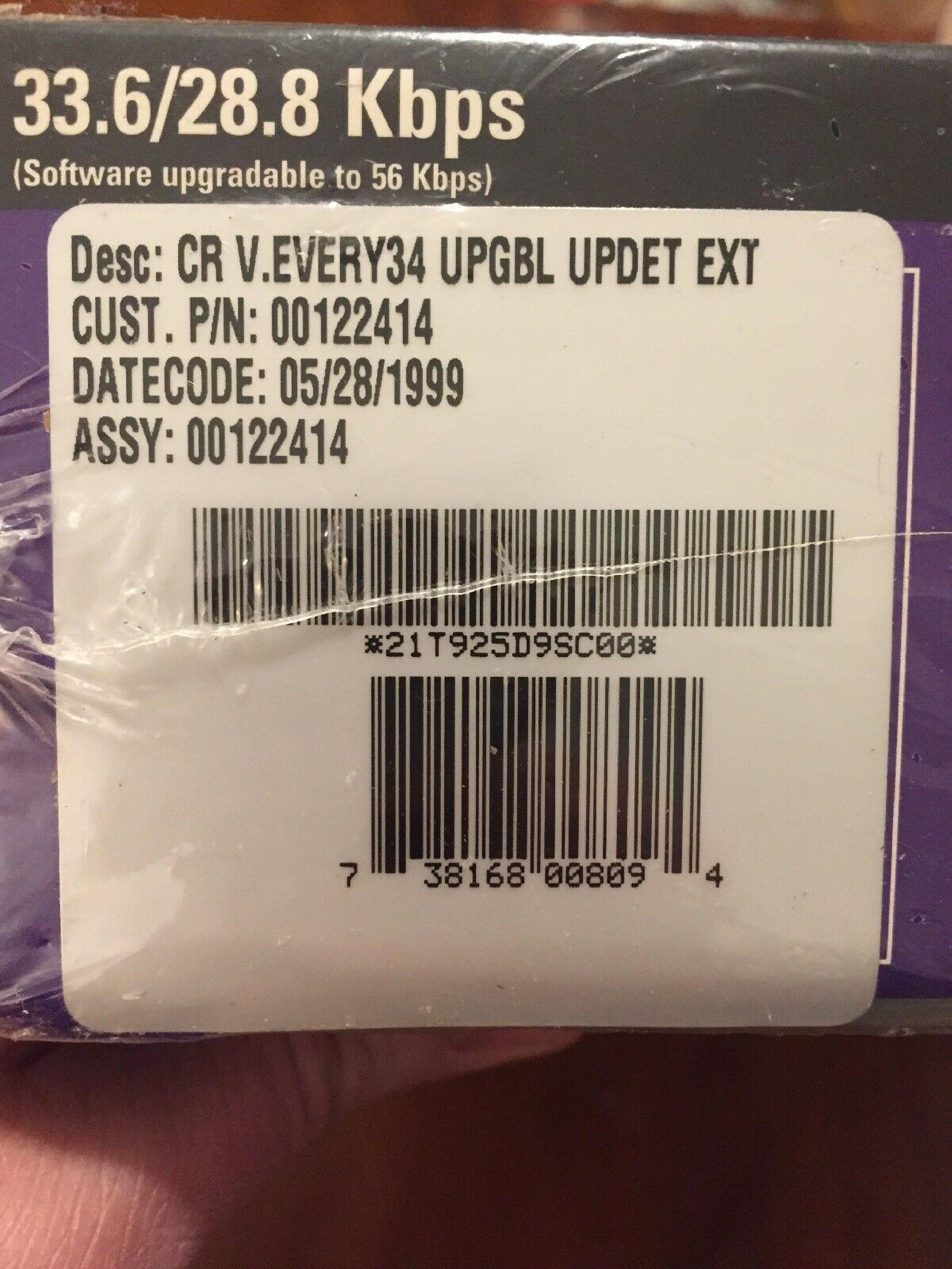 US ROBOTICS / USR V.EVERYTHING EXTERNAL MODEM V.EVERYTHING