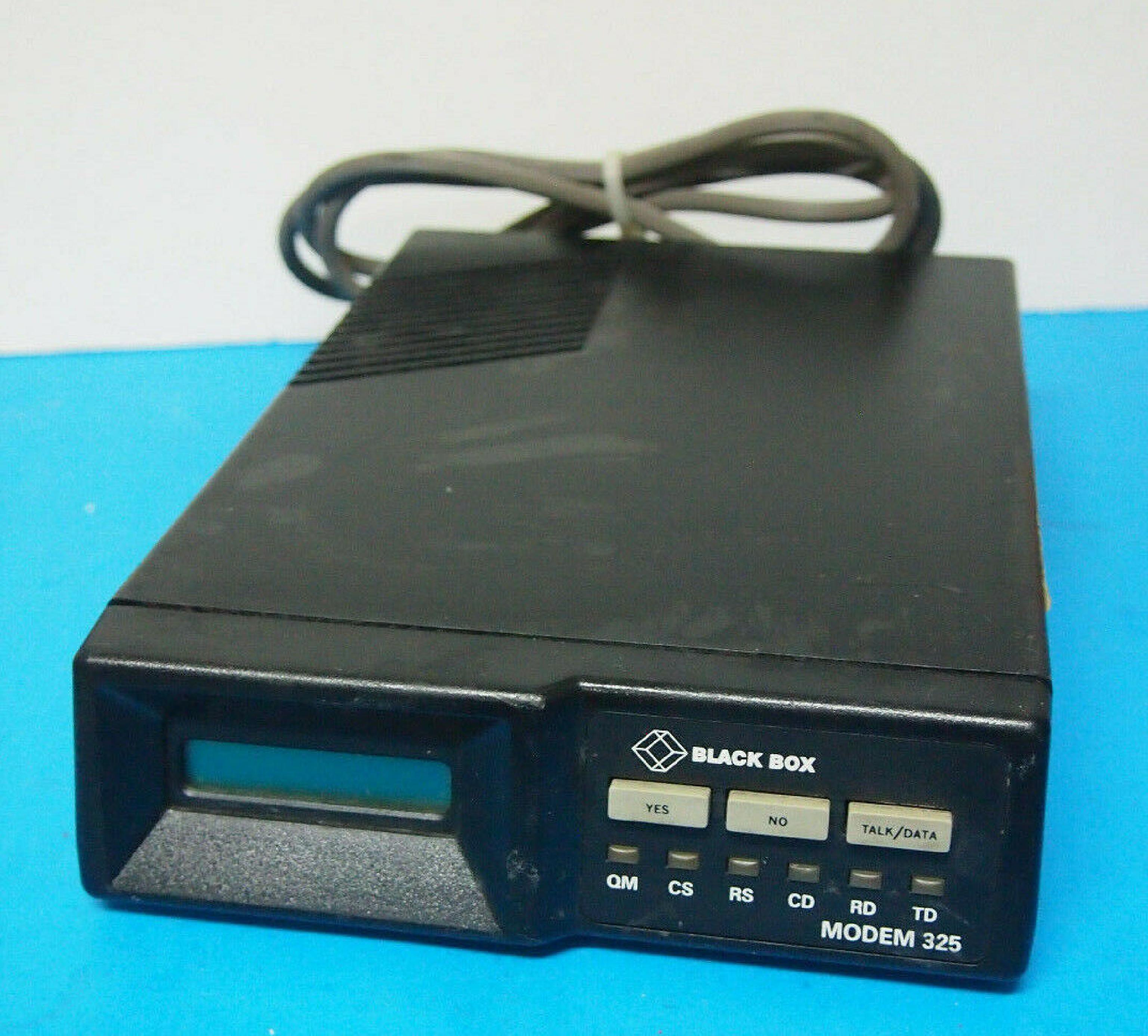 BLACK BOX / UDS / MOTOROLA MODEM 325 EXTERNAL MODEM SYNC/ASYNC LEASED/DIAL UP V.3225