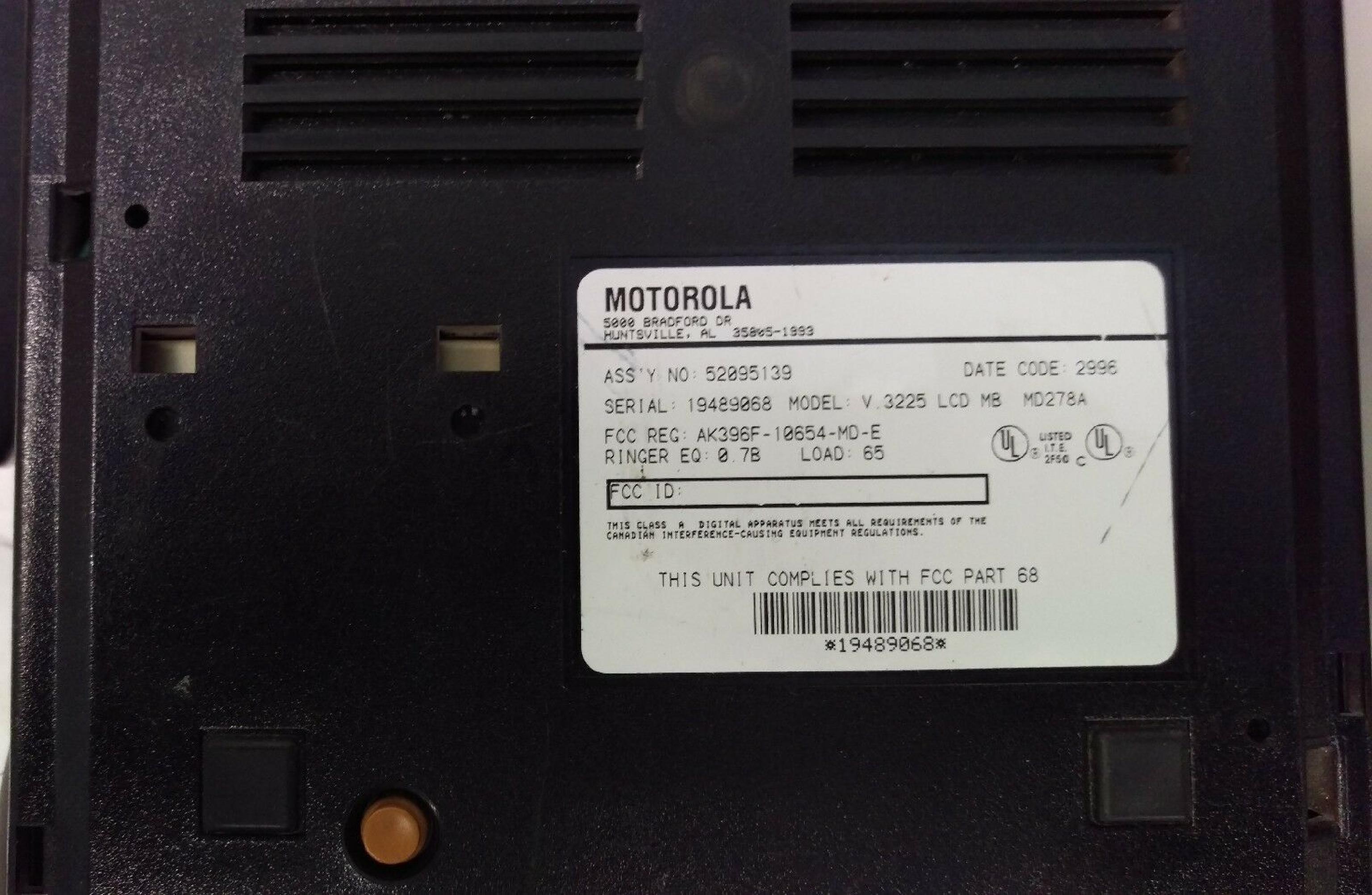 BLACK BOX / UDS / MOTOROLA MODEM 325 EXTERNAL MODEM SYNC/ASYNC LEASED/DIAL UP V.3225