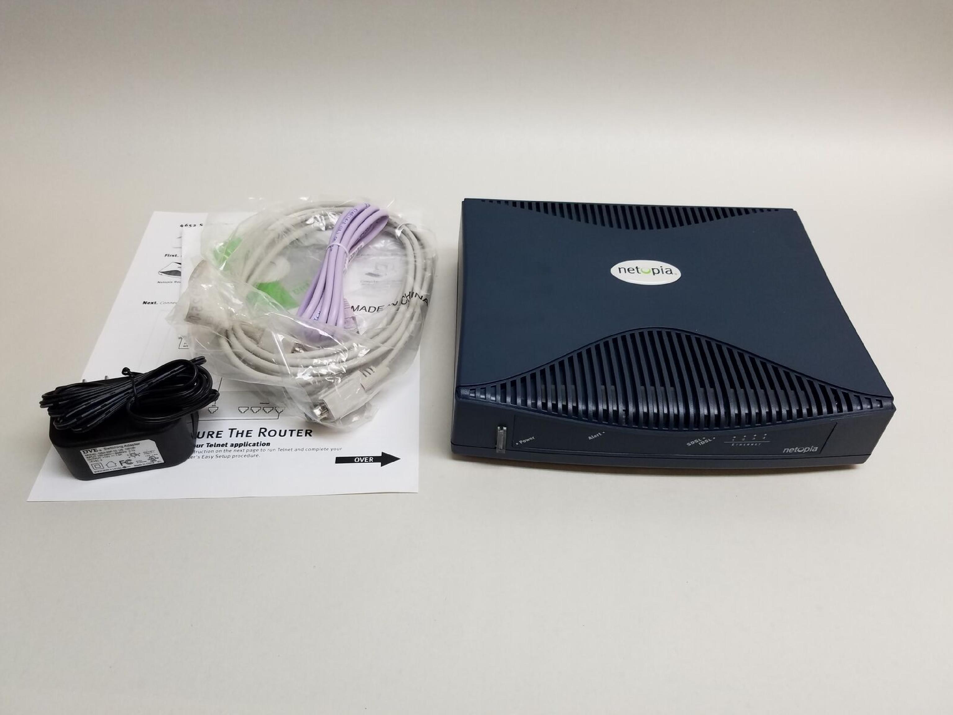 NETOPIA 4652 SDSL/IDSL ROUTER