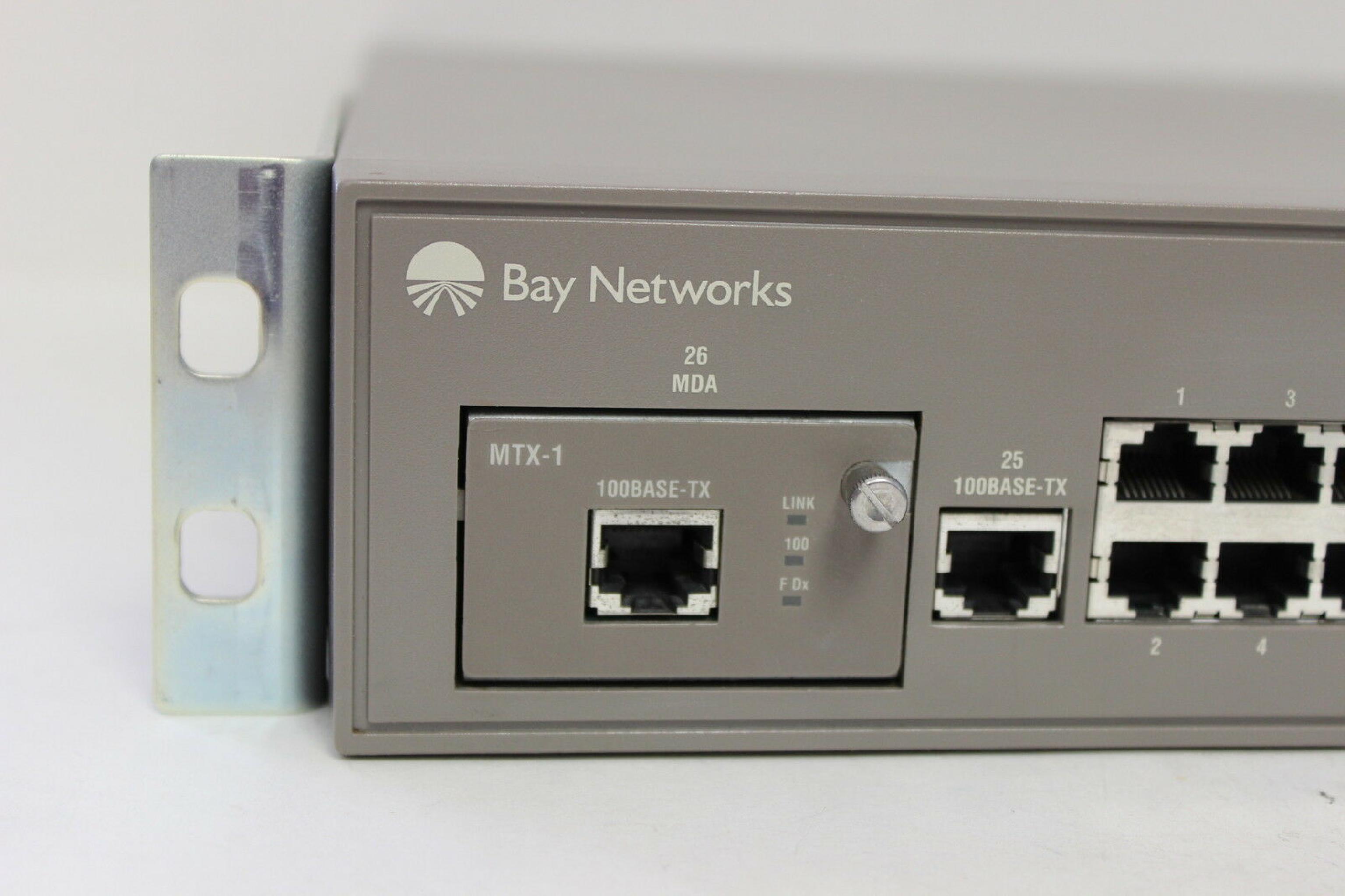 BAY NETWORKS NORTEL BAYSTACK 303 25 PORT BAYSTACK 303 ETHERNET SWITCH