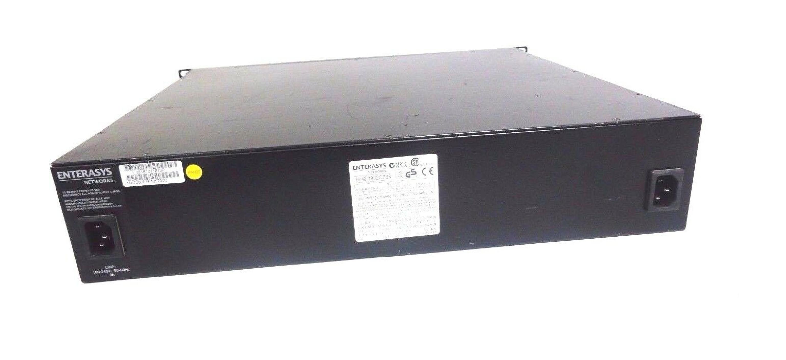 ENTERASYS NETWORKS 1H582-51 MATRIX 48 PORT 10/100 SWITCH, MAC:001F4717100