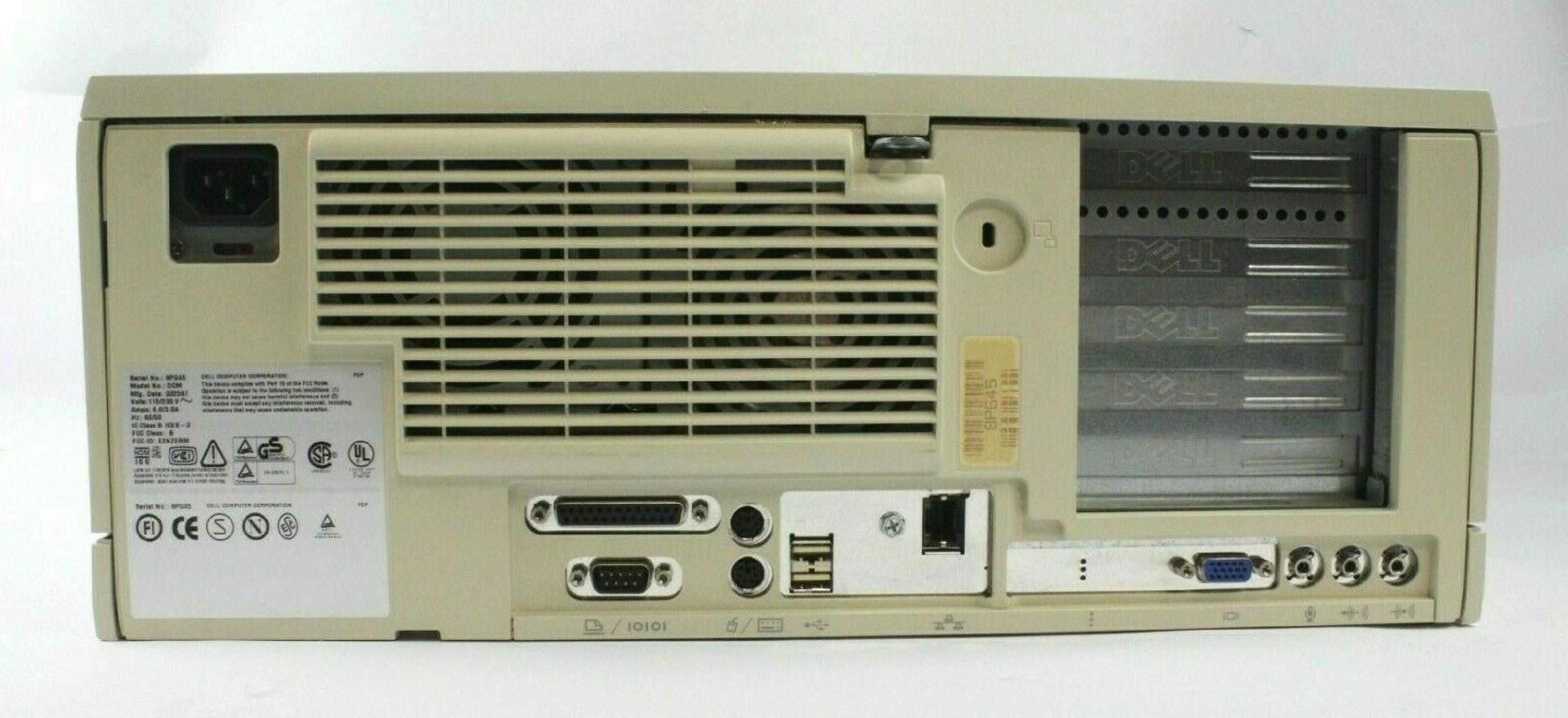 DELL GXI OPTIPLEX PENTIUM COMPUTER SYSTEM WITH FD, CDROM