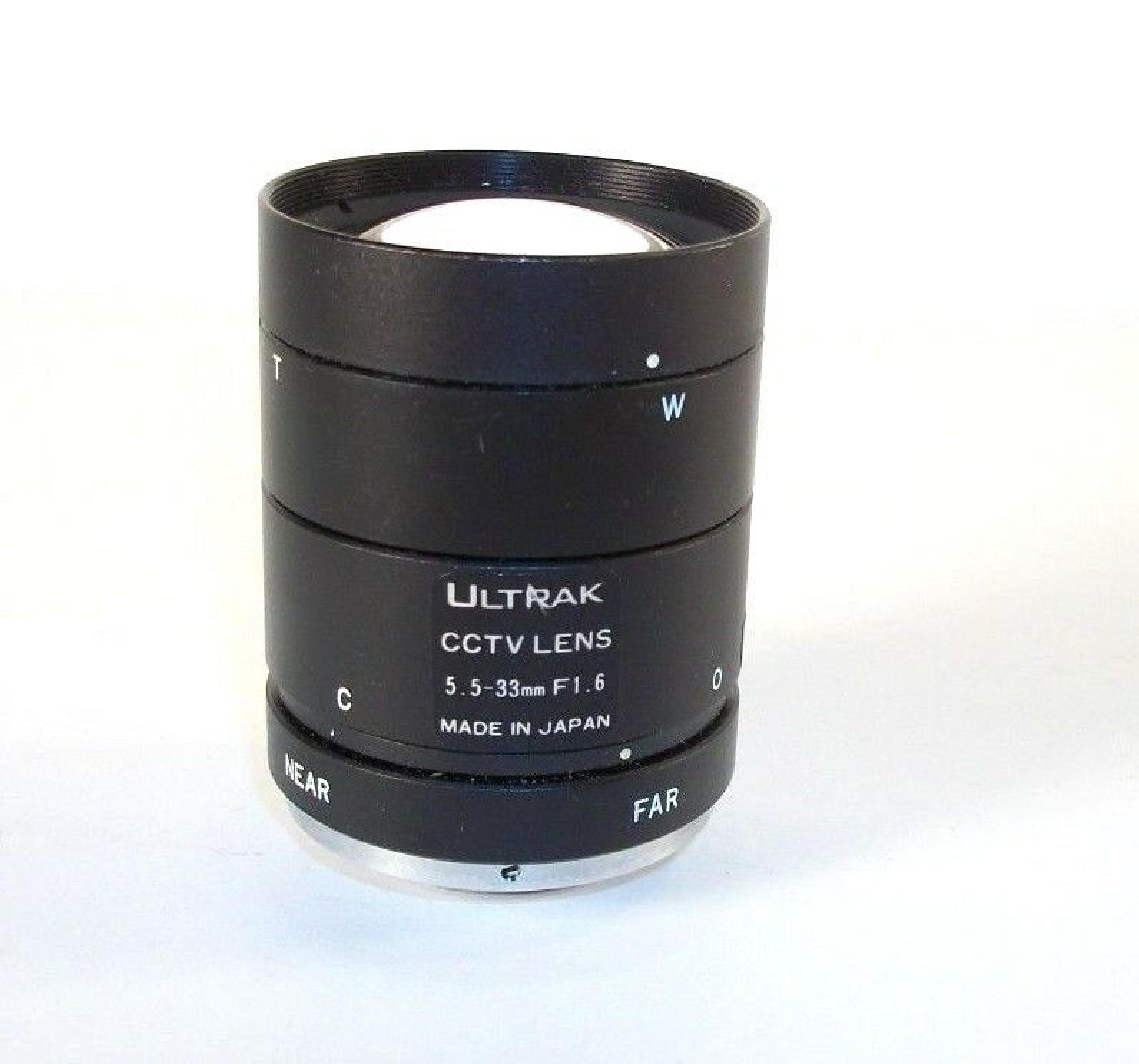 ULTRAK CCTV LENS 5.5-33MM FL.6 LENS