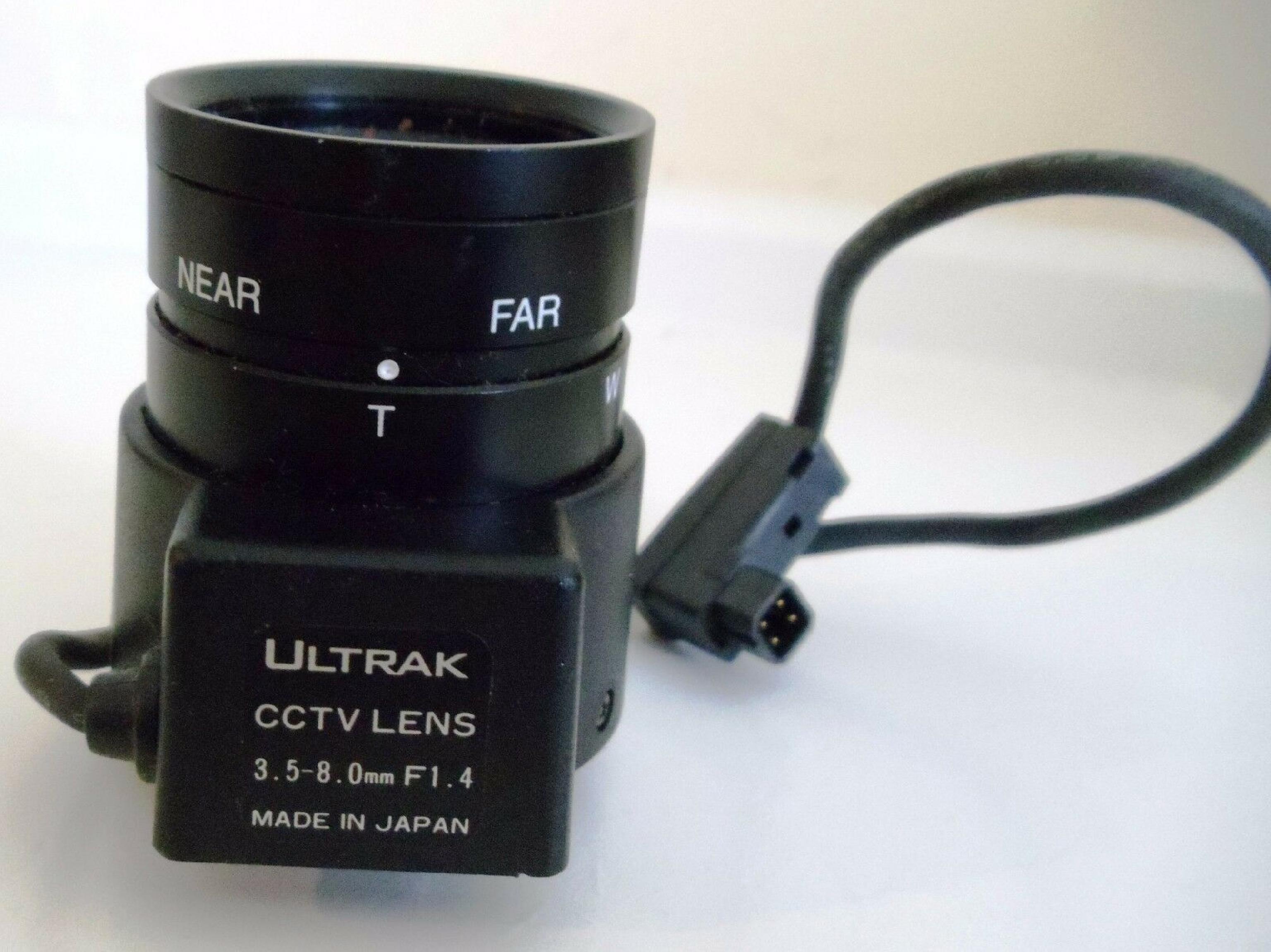 ULTRAK CCTV LENS 5.5-33MM FL.6 LENS