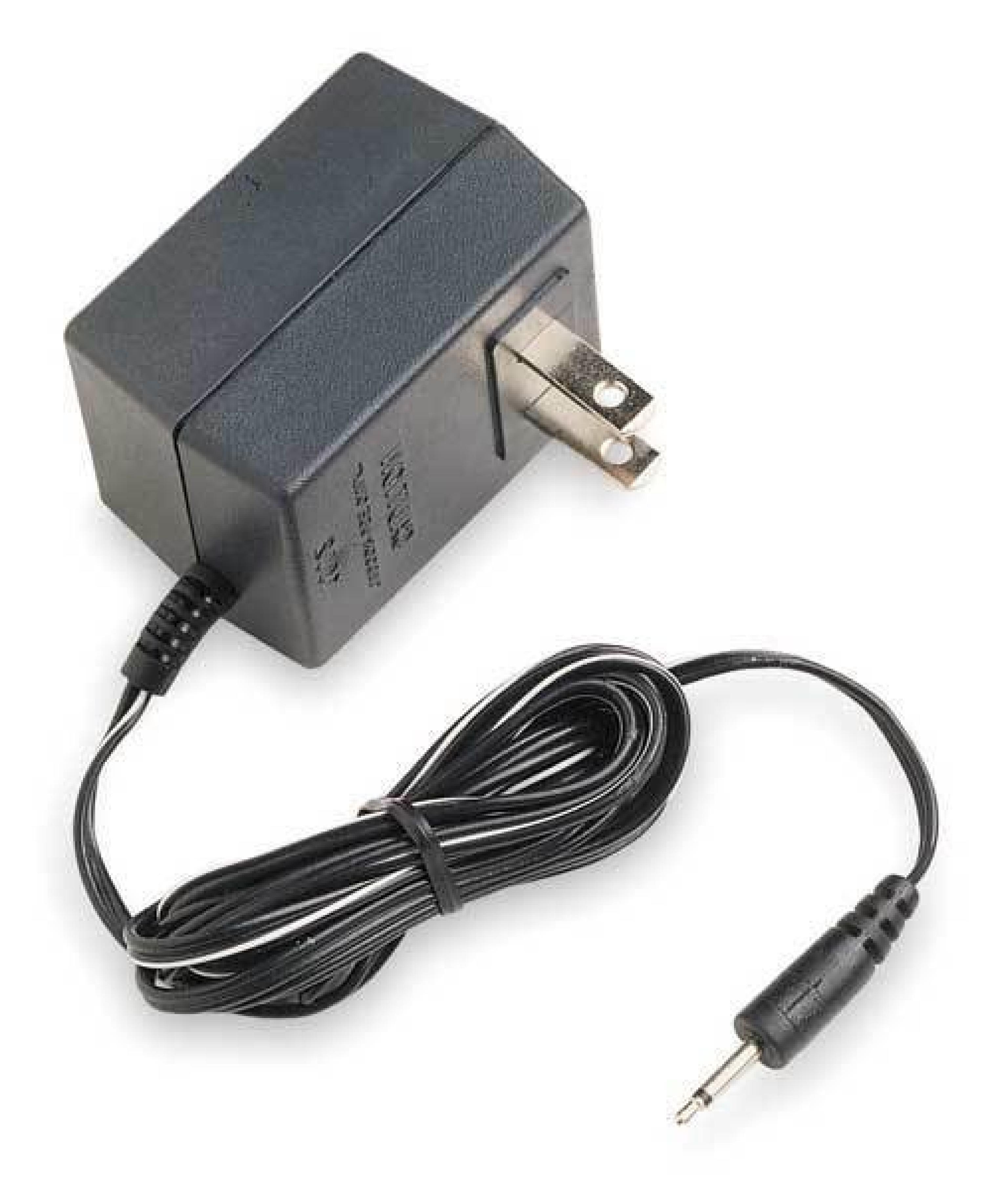 RITRON BC-A AC ADAPTER 5.5VDC 100MA, 6FT CABLE WITH 2.4MM STEREO PLUG, WALL STYLE