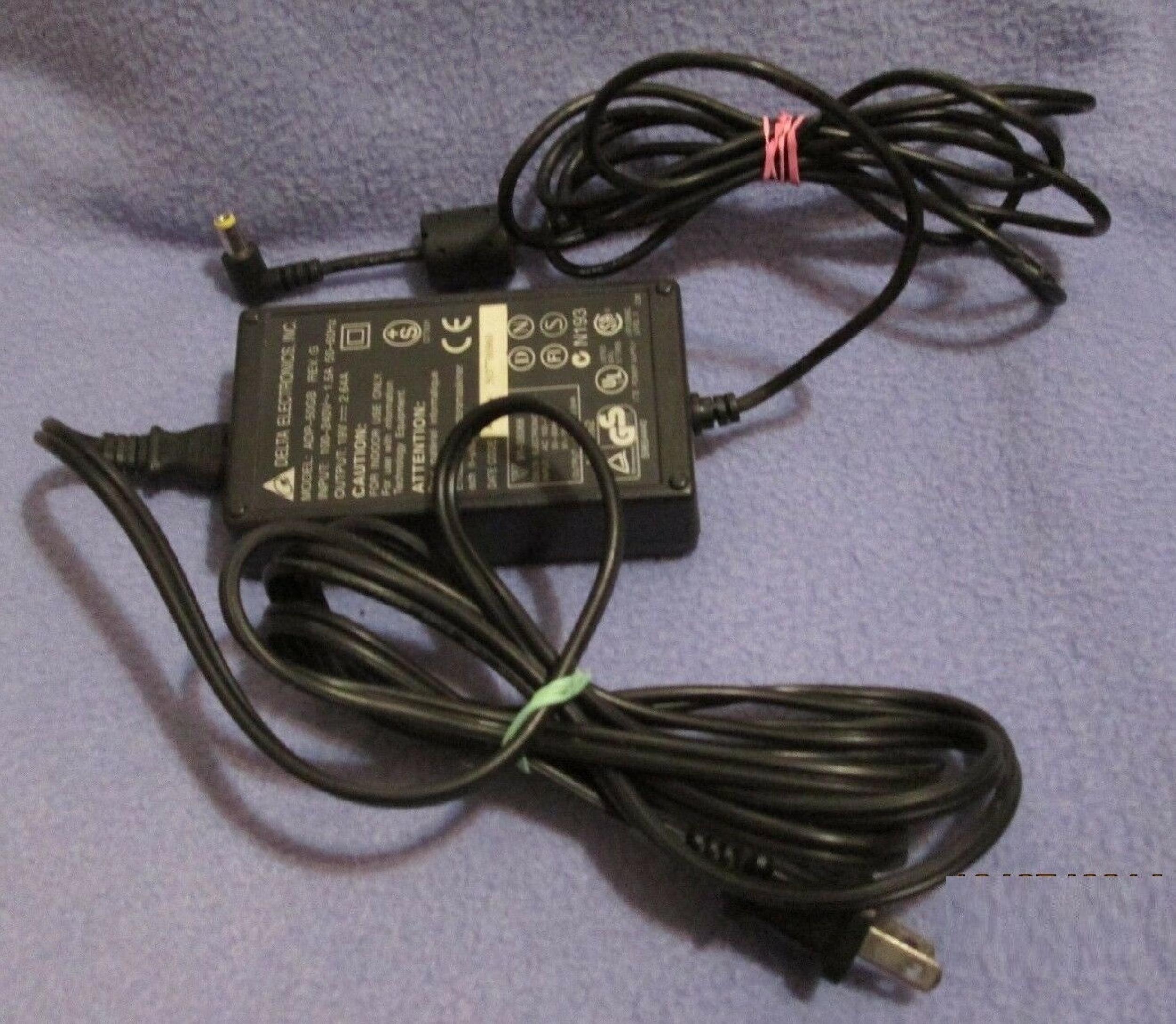 DELTA ELECTRONICS INC ADP-50GB AC ADAPTER 19VDC 2.64A, 6FT CABLE WITH BARREL CONNECTOR, OD:5.5MM, ID:2.4MM, DESKTOP STYLE