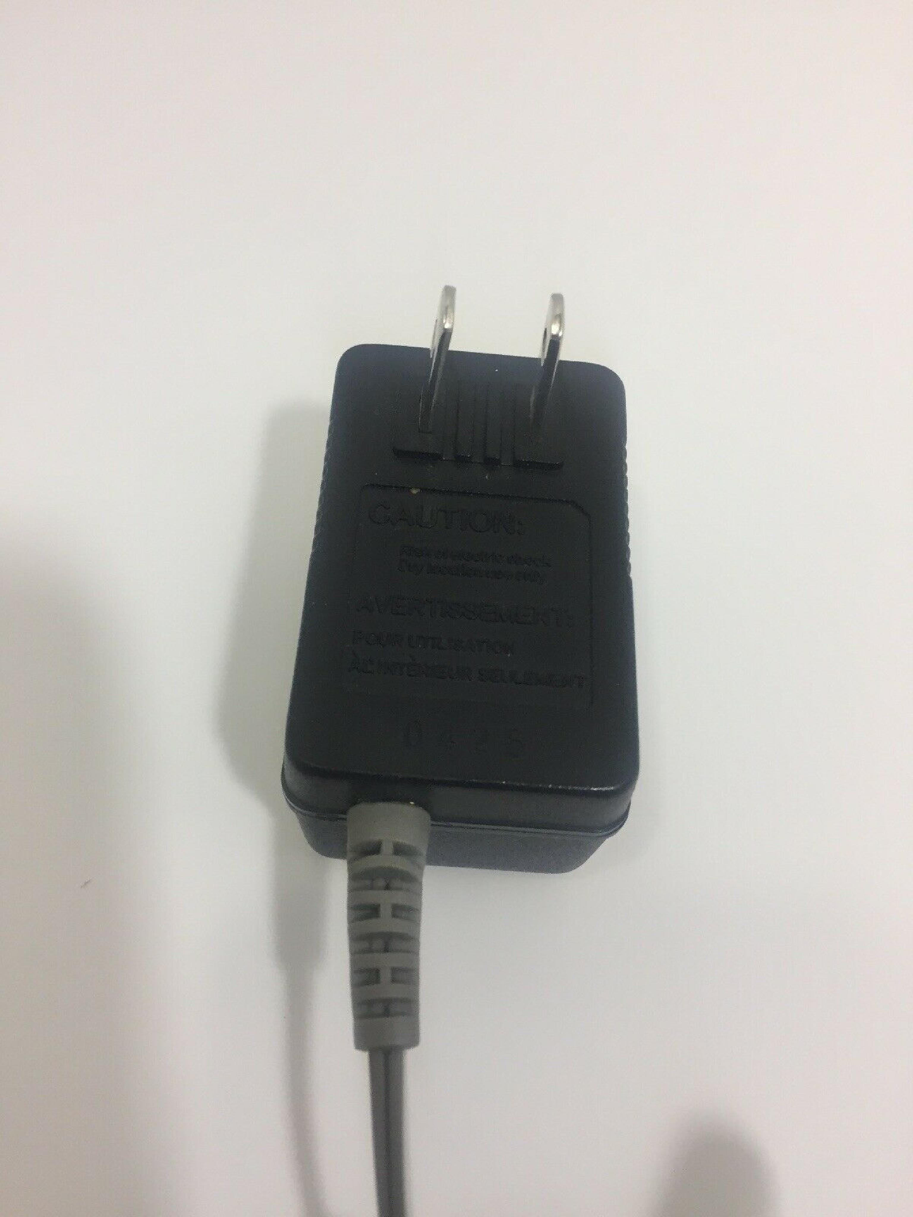 PANASONIC PQWATC1461M1 AC ADAPTER 9VDC 200MA, 6FT CABLE WITH BARREL CONNECTOR, OD:5.5MM, ID:2.15MM, WALL STYLE, NEGATIVE INSIDE POLE