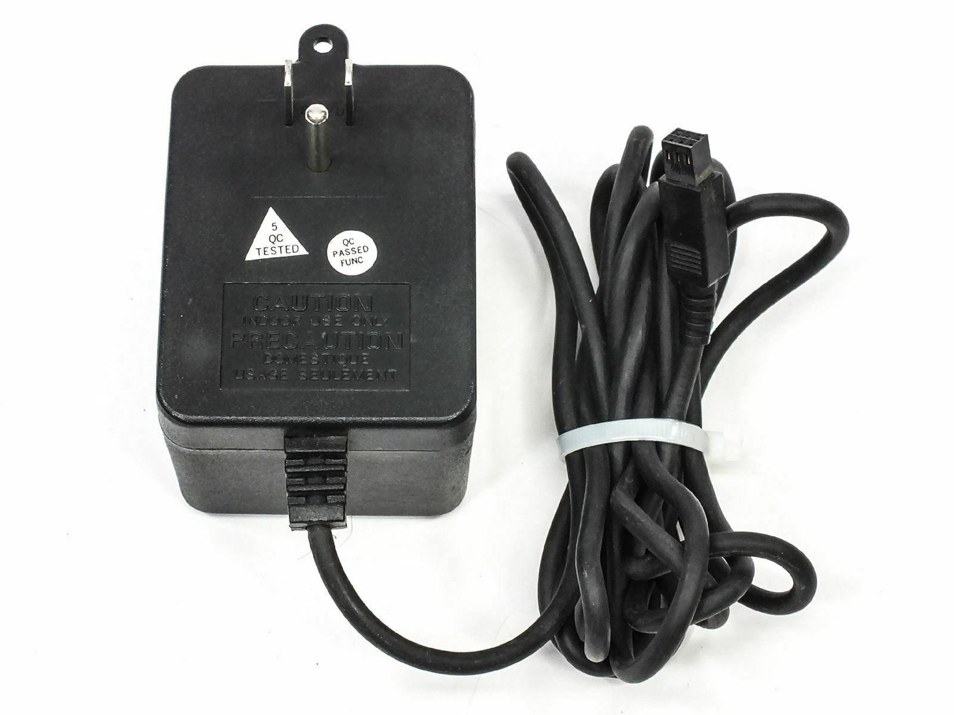 MICROCOM 13-0000004-001 AC ADAPTER 19.5VAC .8A, 6FT CABLE WITH 6 PIN DIN CONNECTOR, WALL STYLE