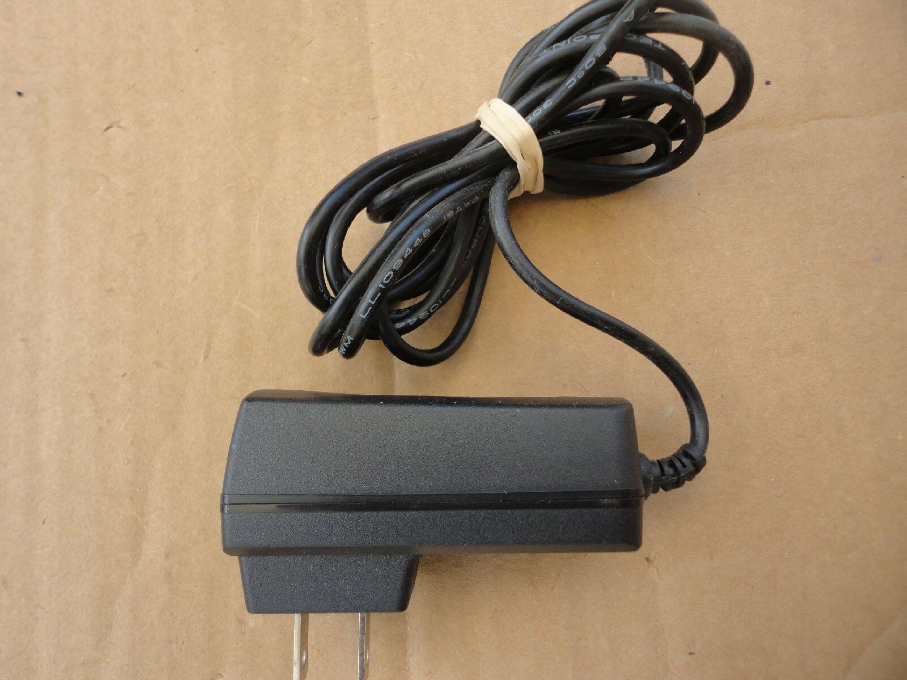 JODEN JOD-SBU050242 AC ADAPTER 5VDC 2.4A, 6FT CABLE WITH BARREL CONNECTOR, OD:3.5MM, ID:1.2MM, WALL STYLE, NEGATIVE OUTSIDE POLE