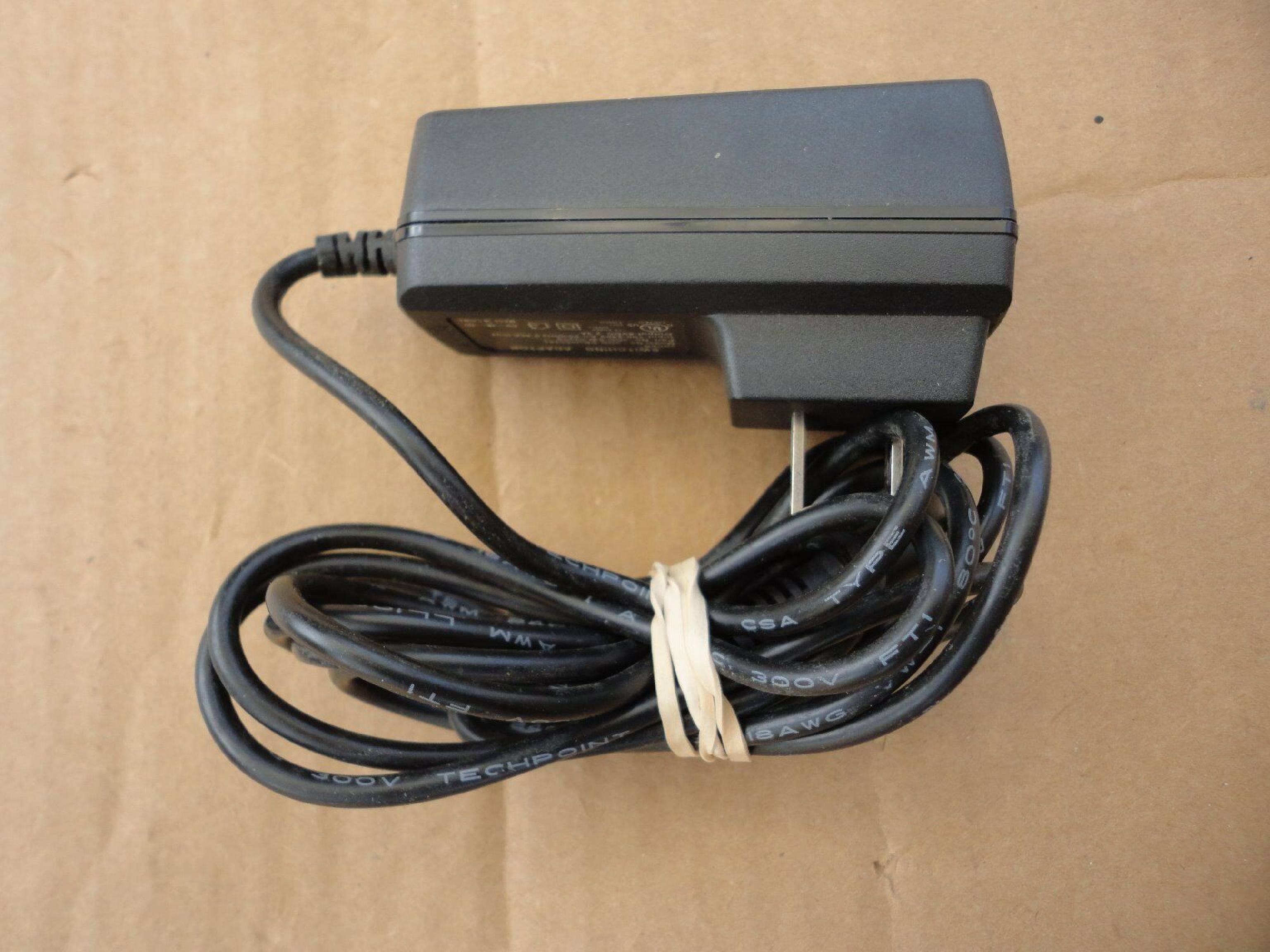 JODEN JOD-SBU050242 AC ADAPTER 5VDC 2.4A, 6FT CABLE WITH BARREL CONNECTOR, OD:3.5MM, ID:1.2MM, WALL STYLE, NEGATIVE OUTSIDE POLE