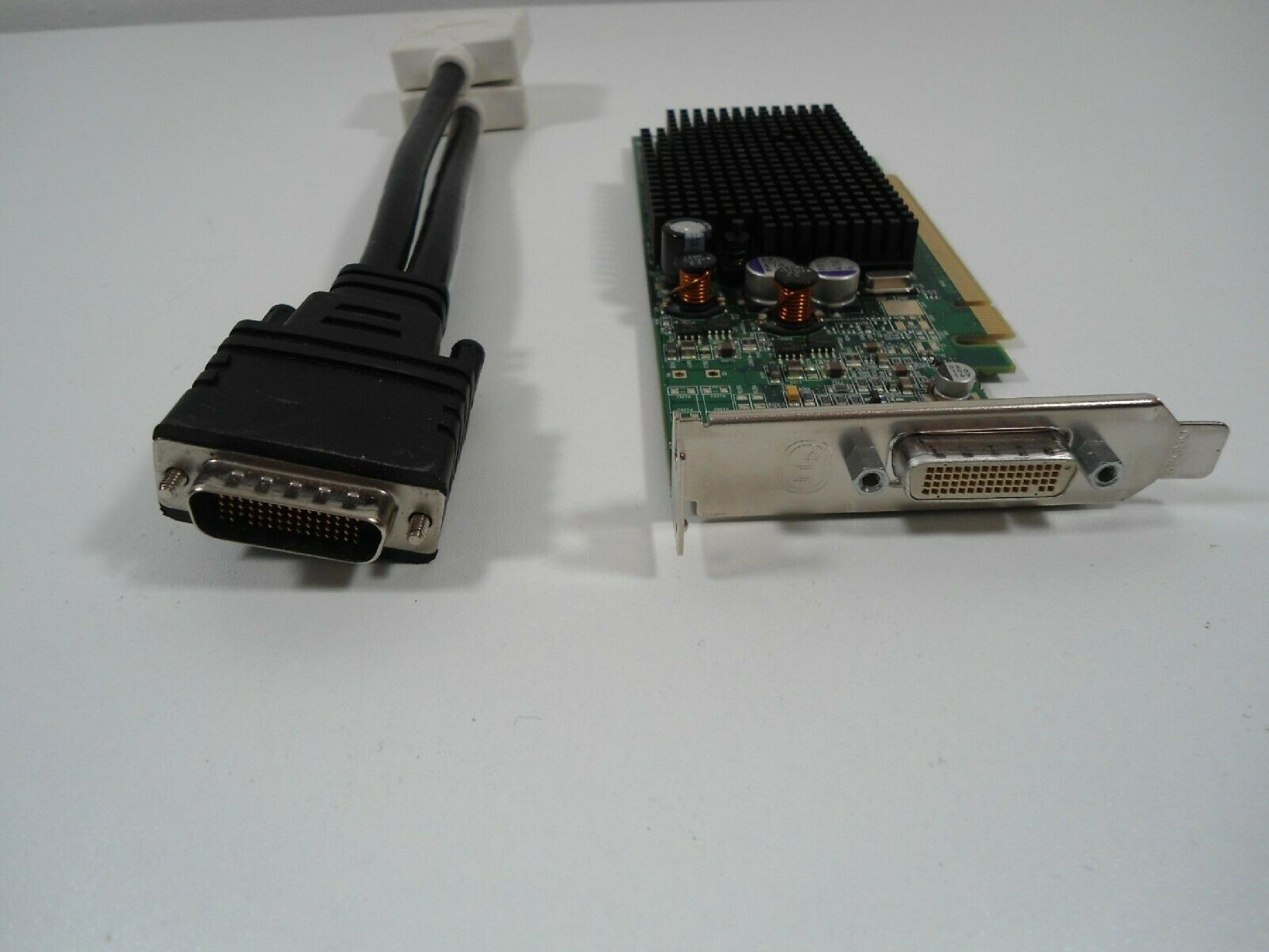 ATI 109-A62931-01 128MB PCI-E PCI EXPRESS VIDEO CARD WITH DVI PORT DMS-59 OUTPUT RADEON X600